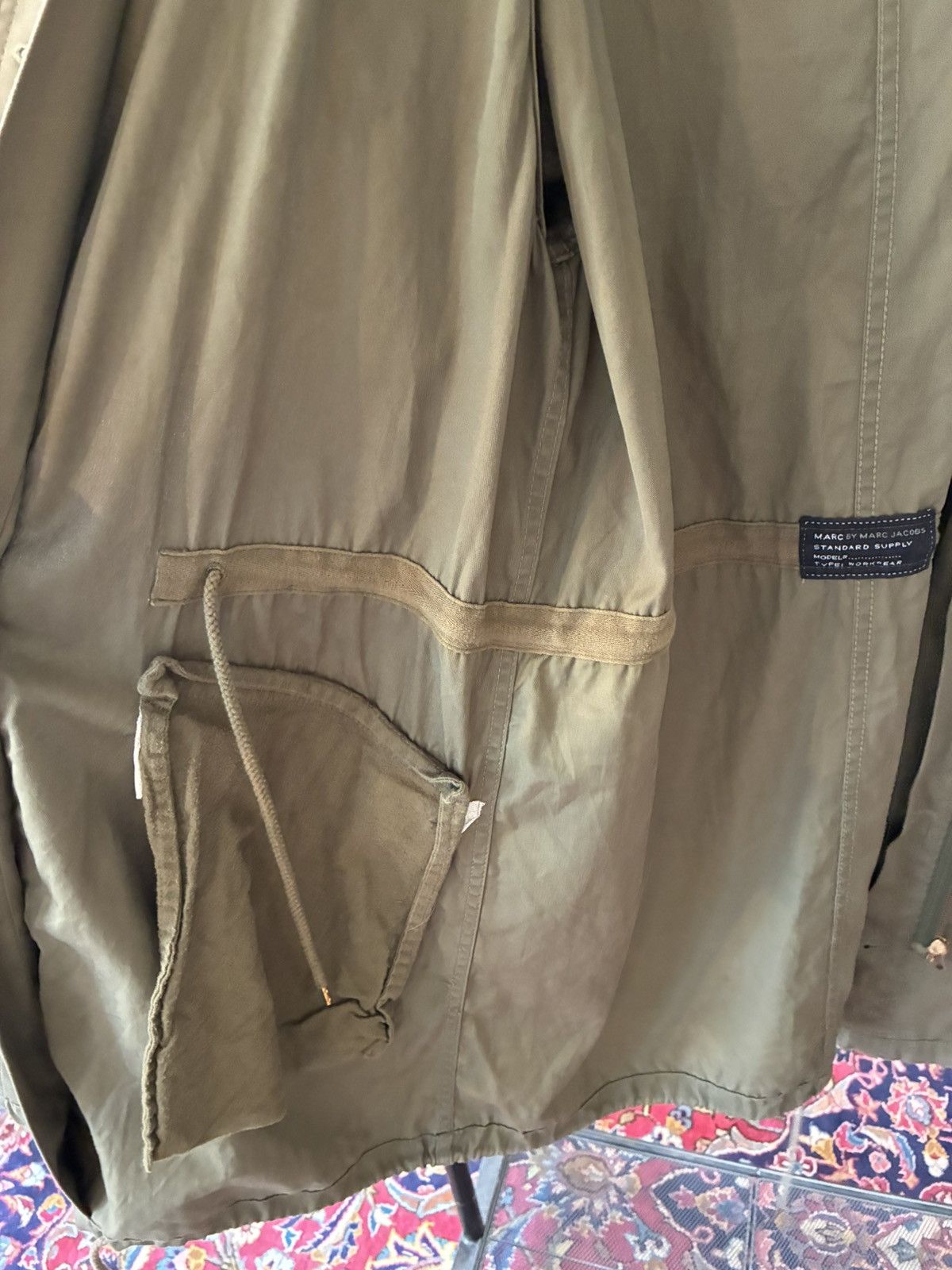 Marc by Marc Jacobs Marc by Marc Jacobs Olive Hooded Military Parka Size Small Size US S / EU 44-46 / 1 - 6 Thumbnail