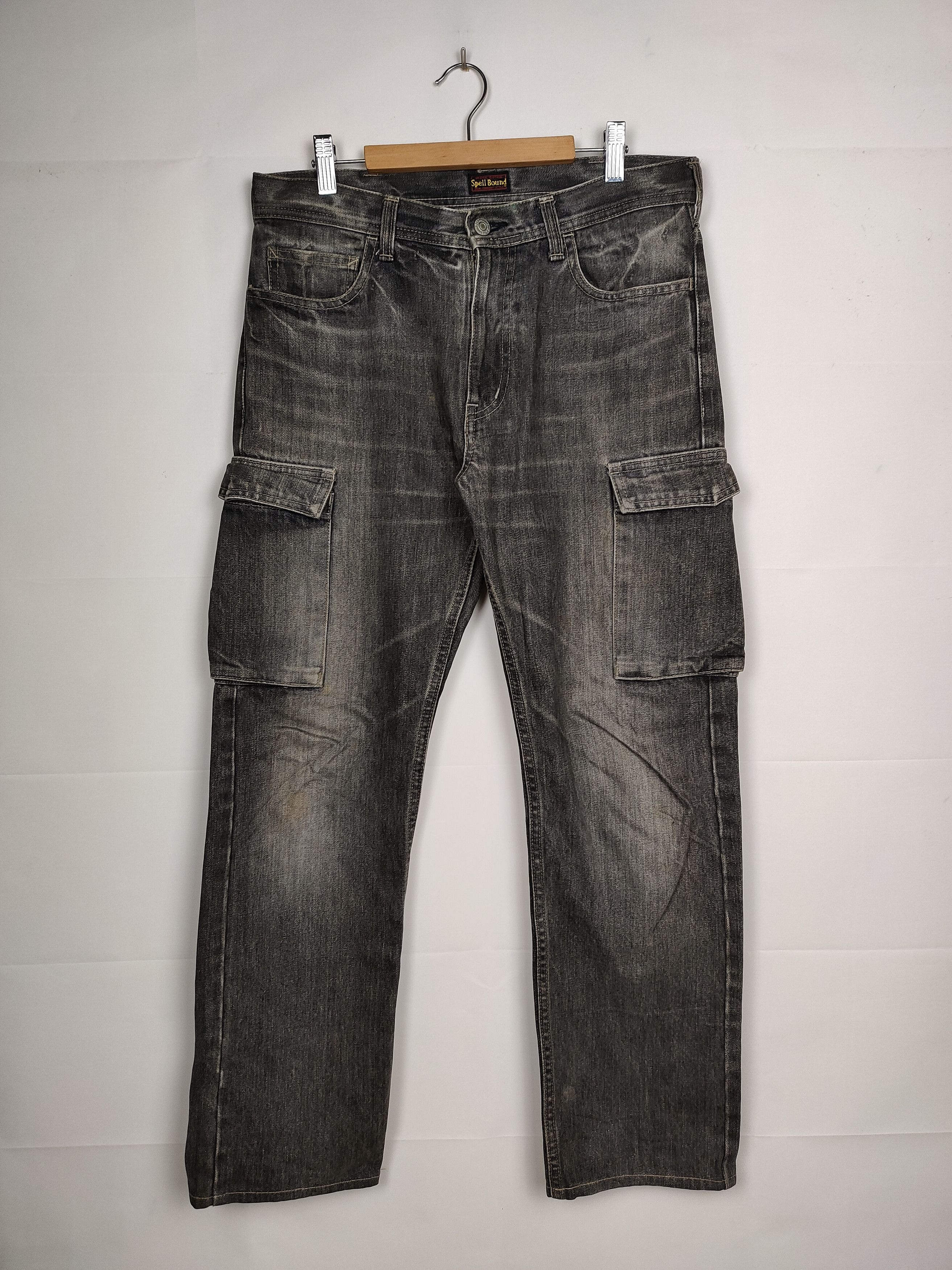 Spellbound Vintage Spellbound Denim Cargo Pant Size US 31 - 1 Thumbnail