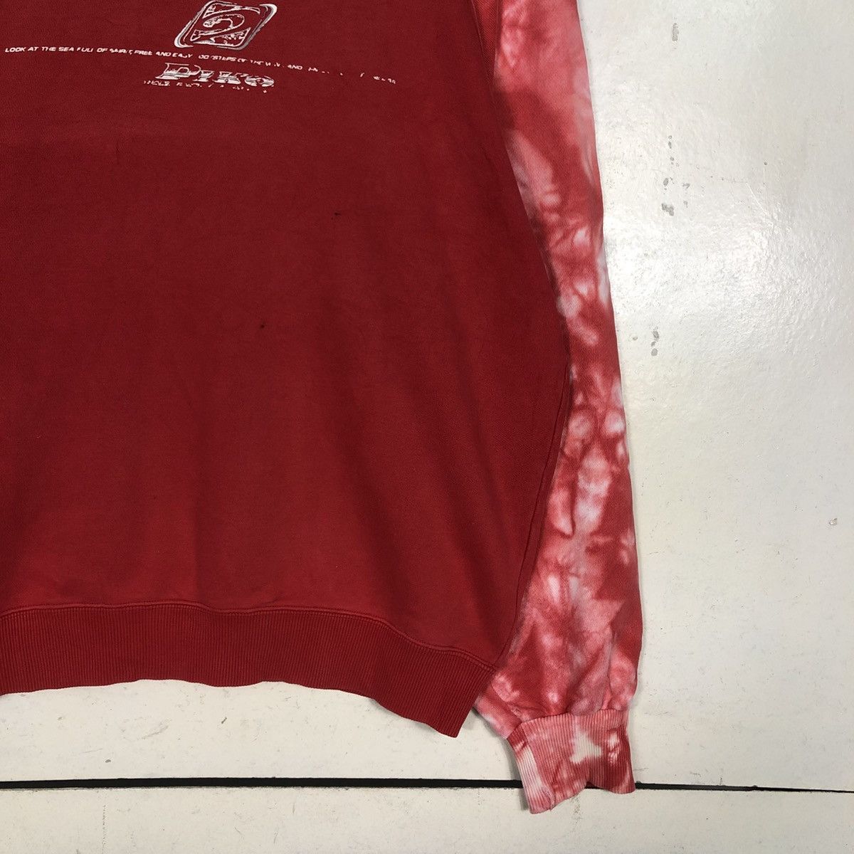 Japanese Brand 📌Vintage Hawaii Piko Acid Wash Design Long Sleeve Size US L / EU 52-54 / 3 - 7 Thumbnail