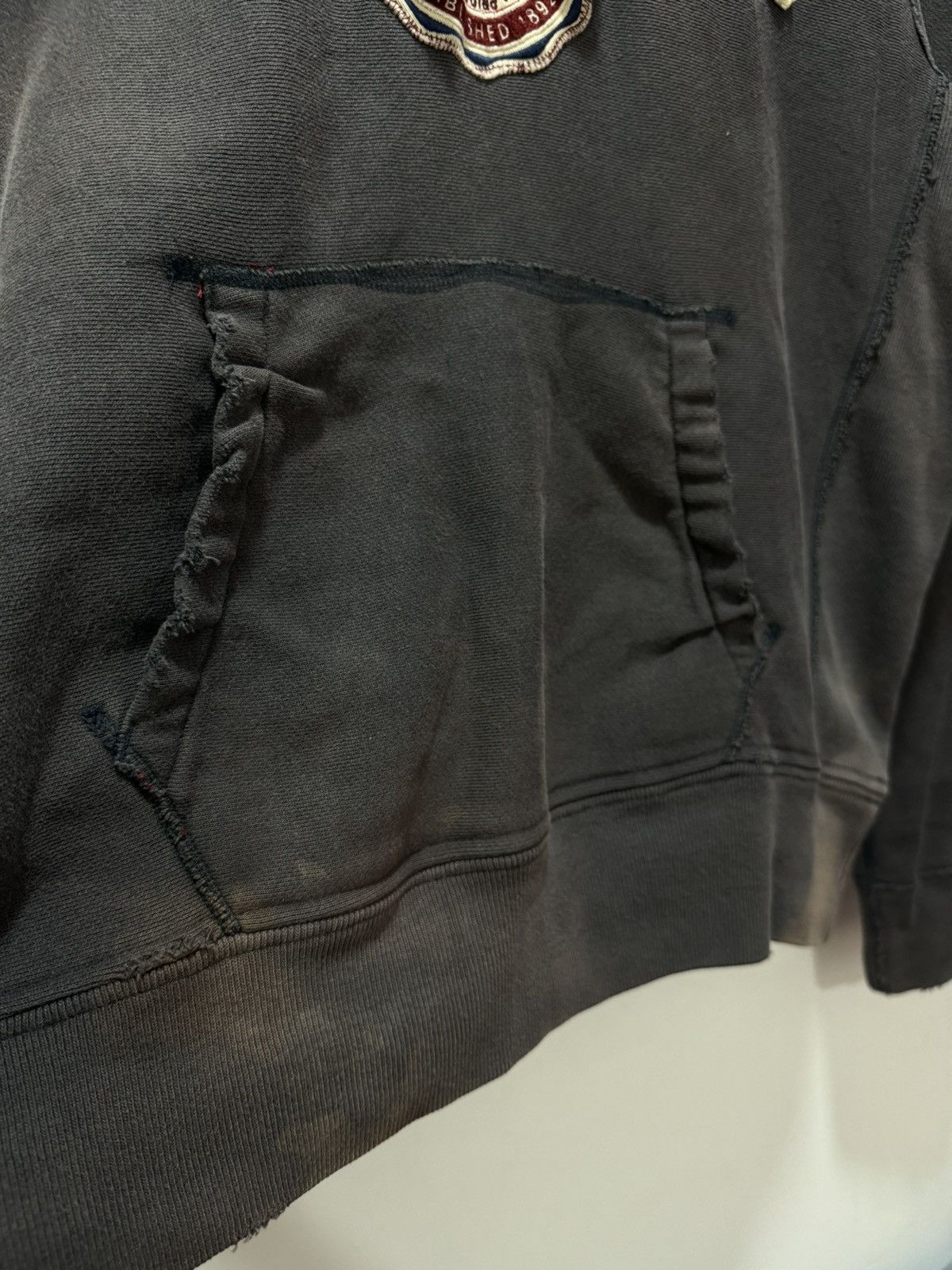 Abercrombie & Fitch × Vintage SUN FADED ABERCROMBIE & FITCH COLOUR BLEEDING HOODED Size L / US 10 / IT 46 - 11 Thumbnail