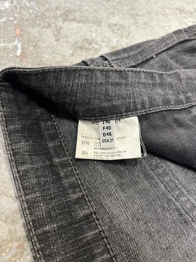 Marithe + Francois Girbaud 2000s Marithé + François Girbaud Grey Soft Denim Pants Size US 31 - 10 Thumbnail