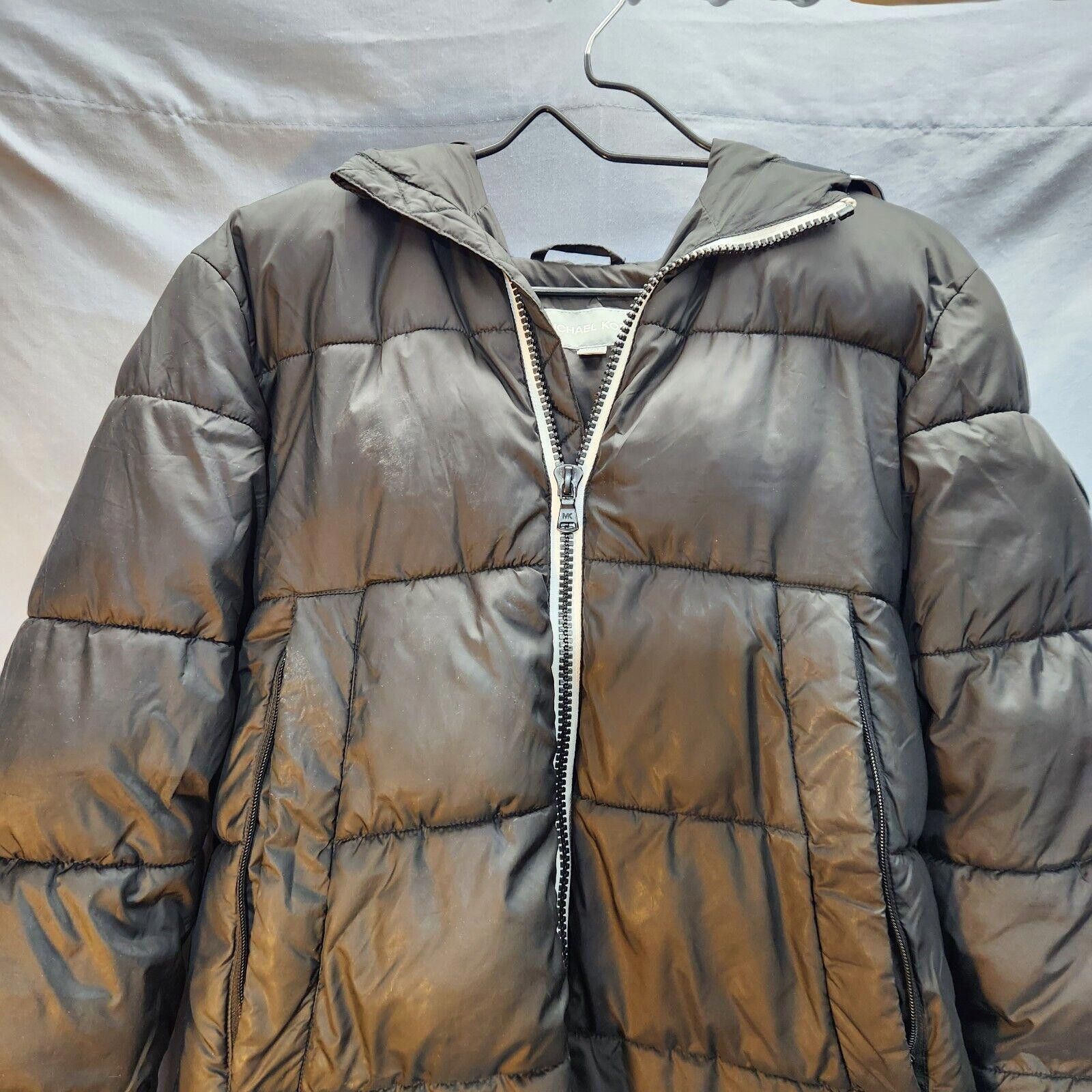 Michael Kors Michael Kors Black Hooded Puffer Coat Jacket - Youth 14/16 - Size US XXS / EU 40 - 3 Thumbnail