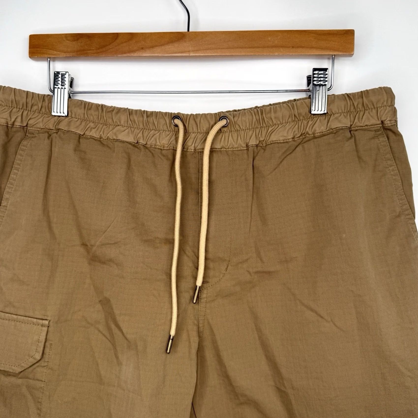 Flint And Tinder Flint and Tinder Shorts Mens 34 Hybrid Ripstop 7" Inseam Drawstring Casual Workwear chino Size US 34 / EU 50 - 2 Thumbnail