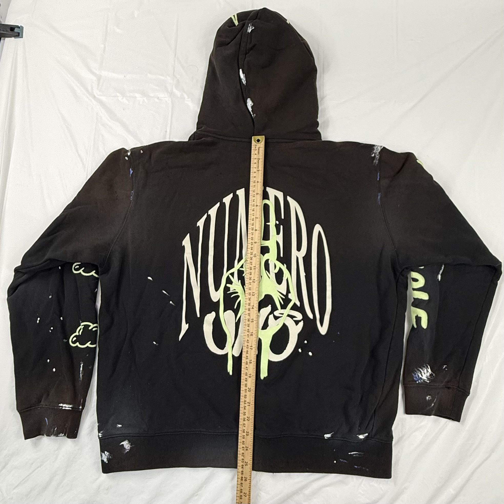 Dreamville Dreamville Numero Uno Zip Up Hoodie XXL Faded Size US XXL / EU 58 / 5 - 5 Thumbnail