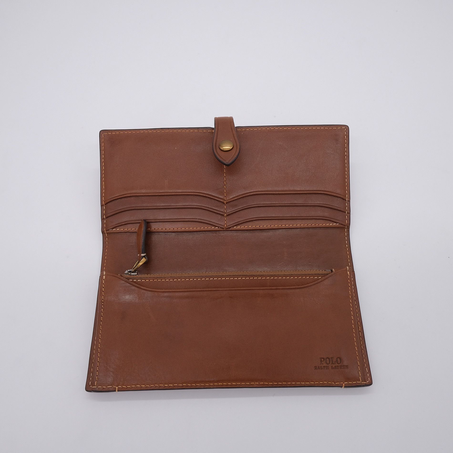 Polo Ralph Lauren Polo Ralph Lauren, brown leather wallet Size ONE SIZE - 3 Thumbnail