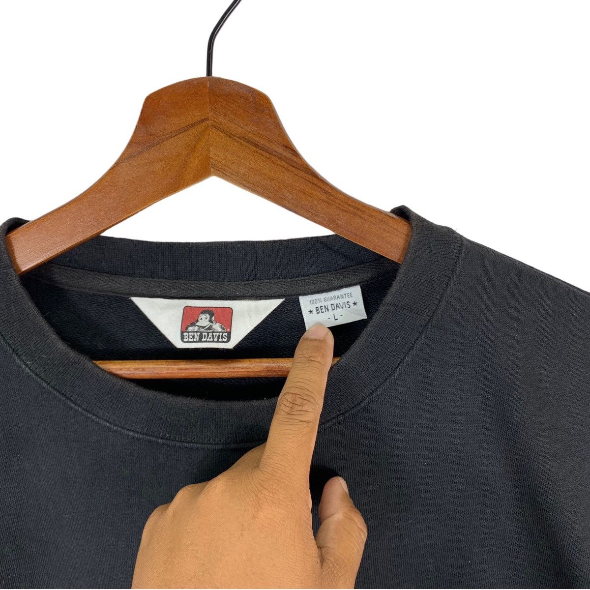 Ben Davis VINTAGE BEN DAVIS AMERICAN BRAND WORKERS CREWNECK Size US L / EU 52-54 / 3 - 8 Thumbnail
