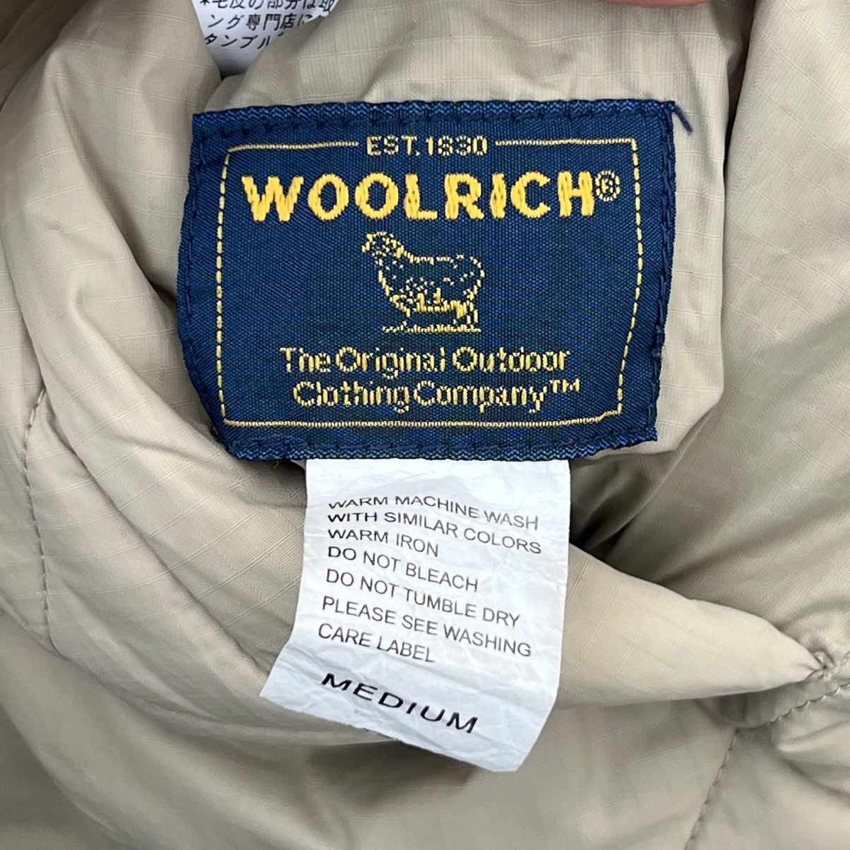 Woolrich Woolen Mills “WOOLRICH” REVERSIBLE QUILTED FUR ZIP UP JACKET Size US M / EU 48-50 / 2 - 22 Thumbnail