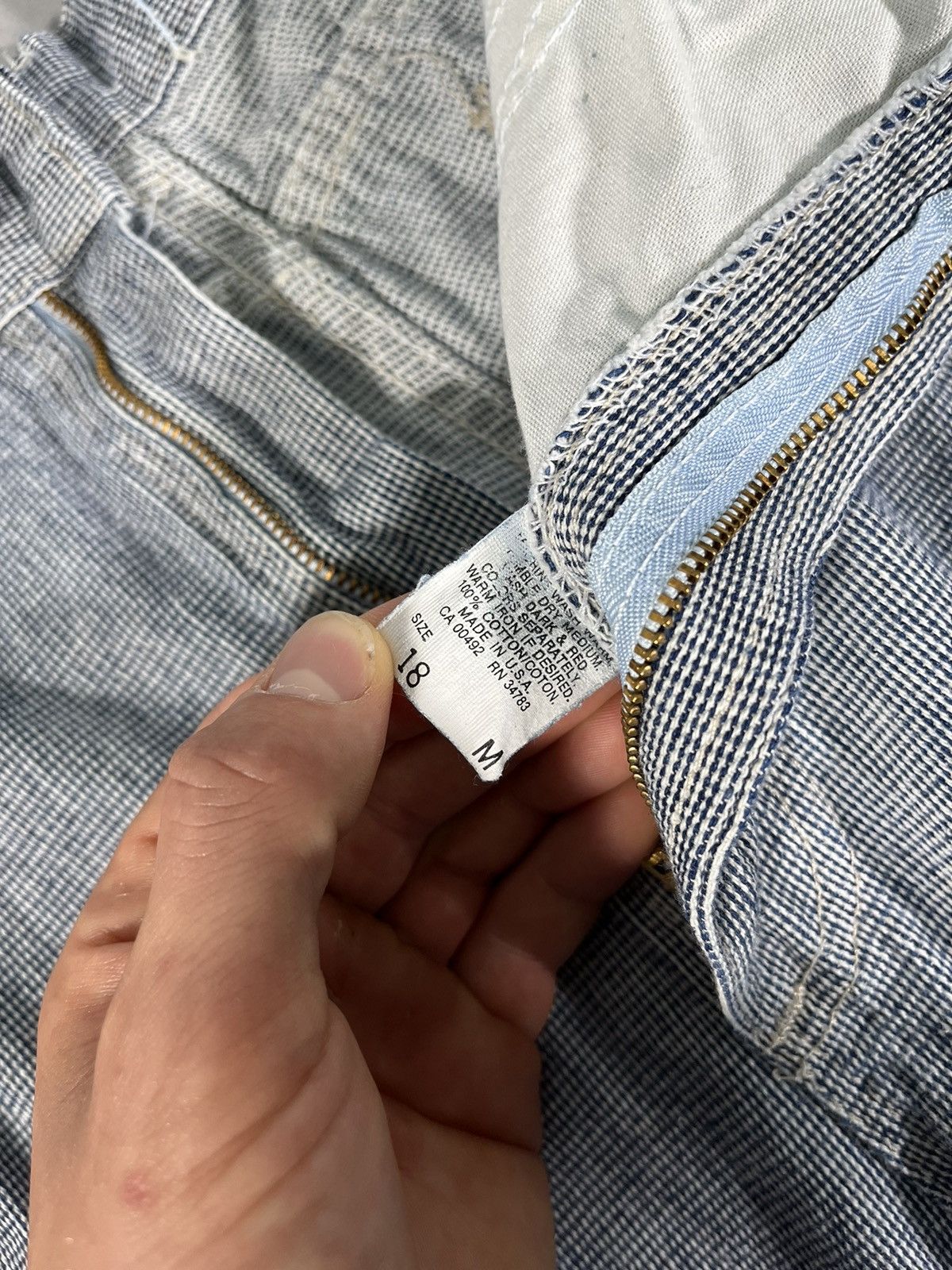 Lee × Vintage 80’s / 90’s 🔥 NEW With Tags🔥 Vintage Lee London Riders Denim Size 40" / US 18 - 4 Thumbnail