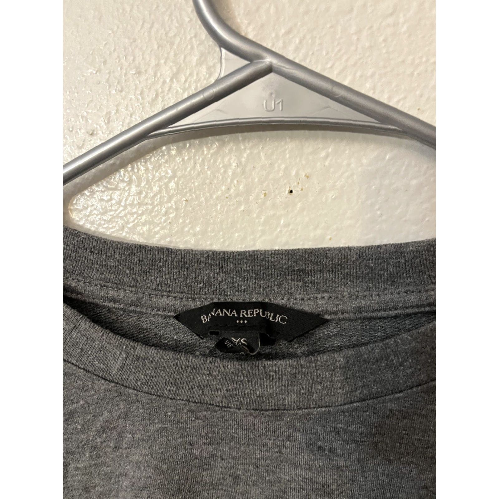 Banana Republic Banana Republic Oversized Grey Sweatshirt Size XS Knot Front Sweatshirt Women XS Gray Regular Knit Solid Size XS / US 0-2 / IT 36-38 - 3 Thumbnail