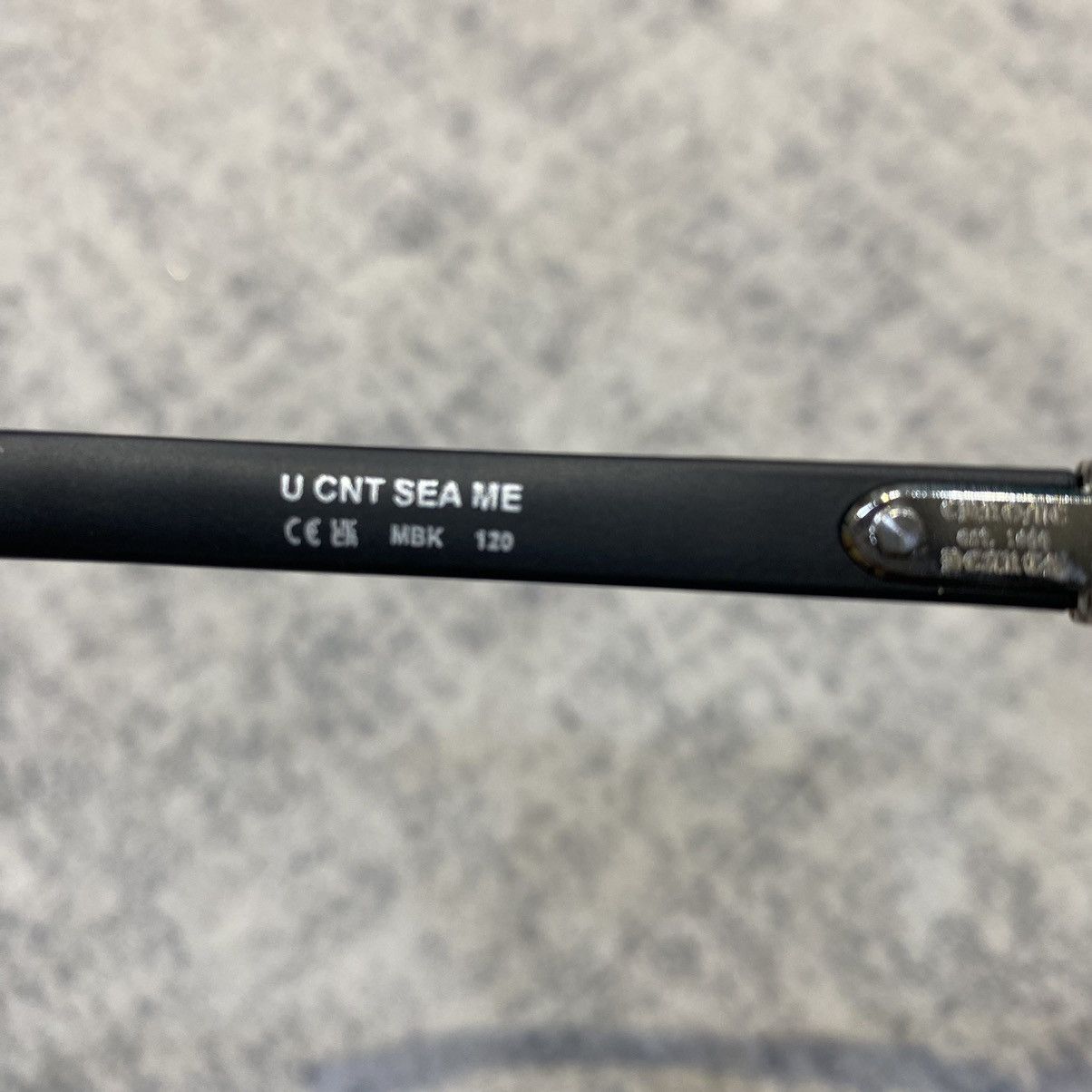 Chrome Hearts CHROME HEAERTS U CNT SEA ME Matte Black 2200$ Size ONE SIZE - 15 Thumbnail