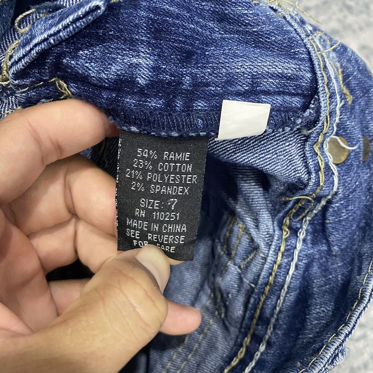 Japanese Brand Flare☠️ Forever Young Bootcut Washed Jeans Punk Cowboy Size US 29 - 5 Thumbnail