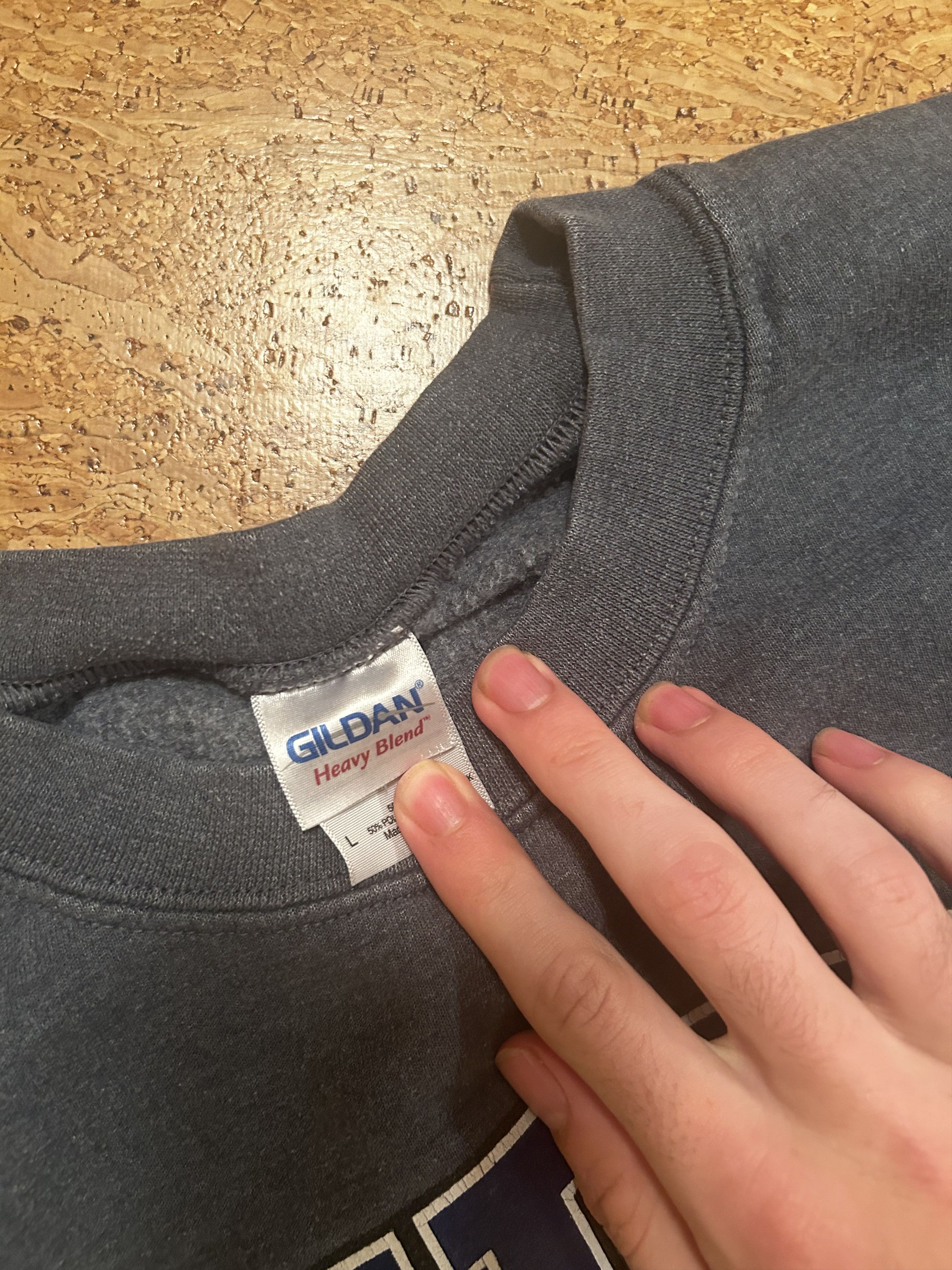 Gildan Duke Vintage Crewneck Light Blue Size US M / EU 48-50 / 2 - 2 Thumbnail