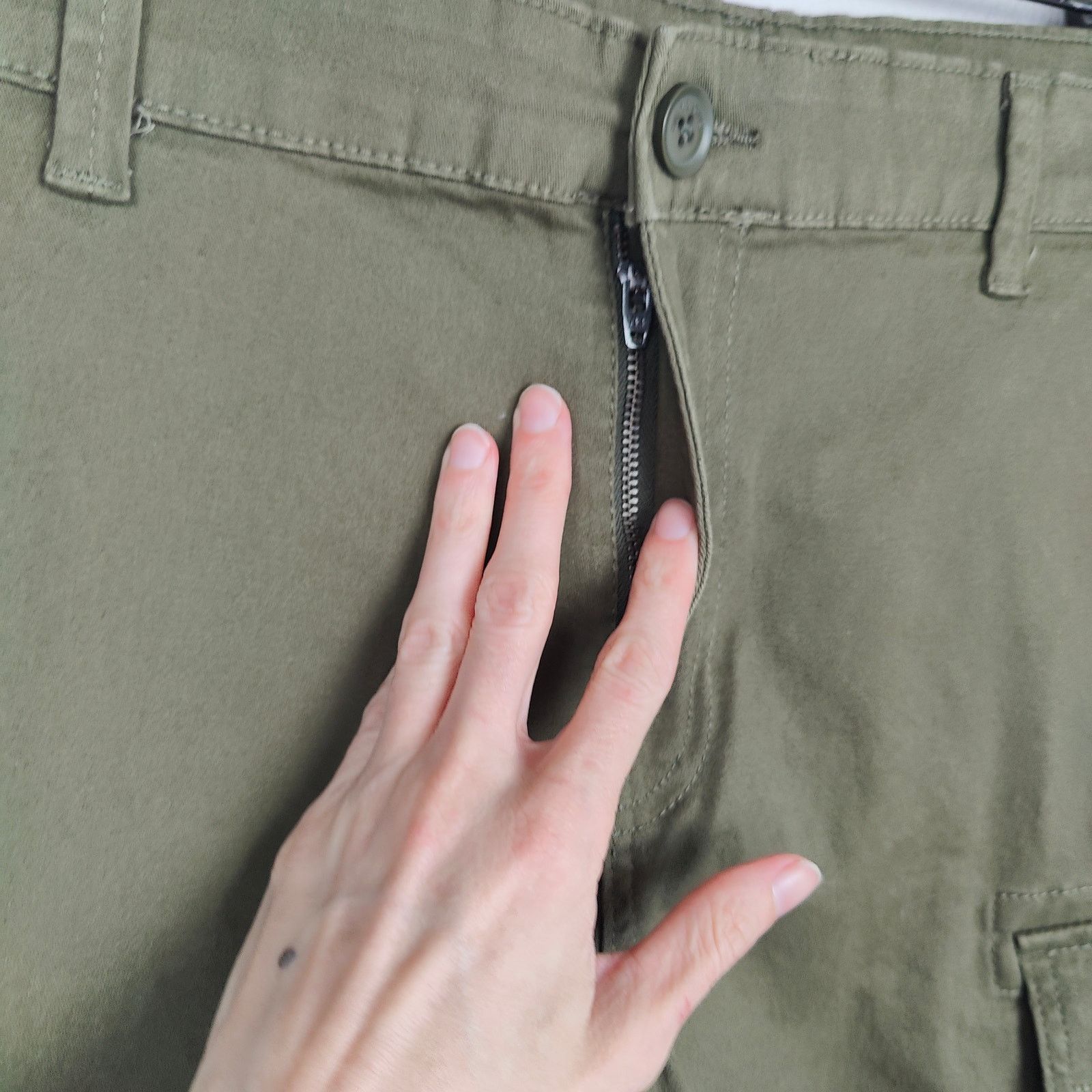 ONLY & SONS Only & Sons Onscam Stage Cargo Shorts Mens Large Olive Size US 34 / EU 50 - 3 Thumbnail