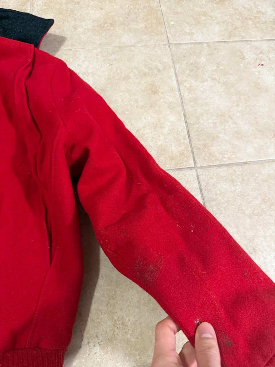 Woolrich Woolen Mills Vintage Woolrich Jacket Red Blanket Bomber Zip Wool Pocket M Size US M / EU 48-50 / 2 - 8 Thumbnail