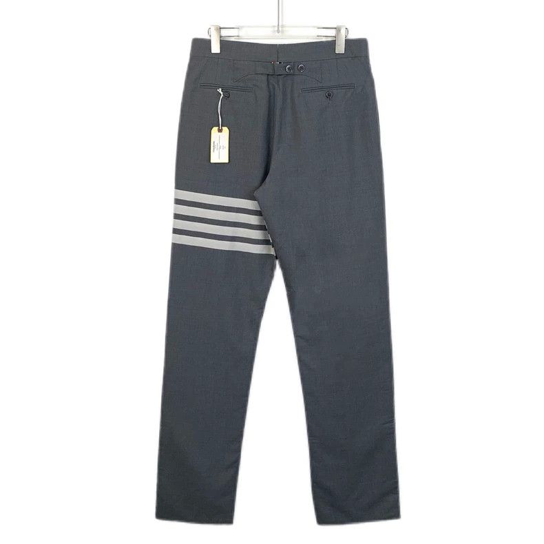 Thom Browne Thom Browne Size1 Gray classic four-bar wool casual suit t Size US 28 / EU 44 - 2 Thumbnail
