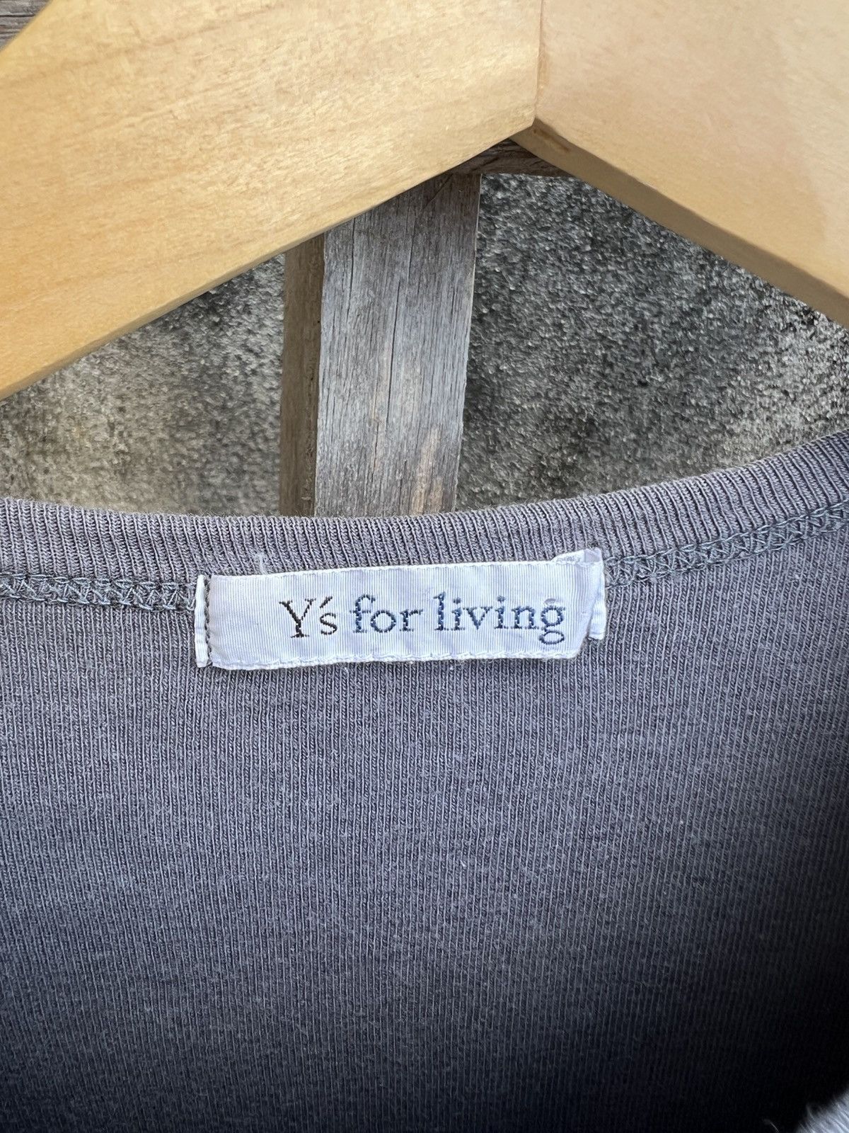 Yohji Yamamoto Vintage Y’s For Living By Yohji Yamamoto Tee Size M / US 6-8 / IT 42-44 - 5 Thumbnail