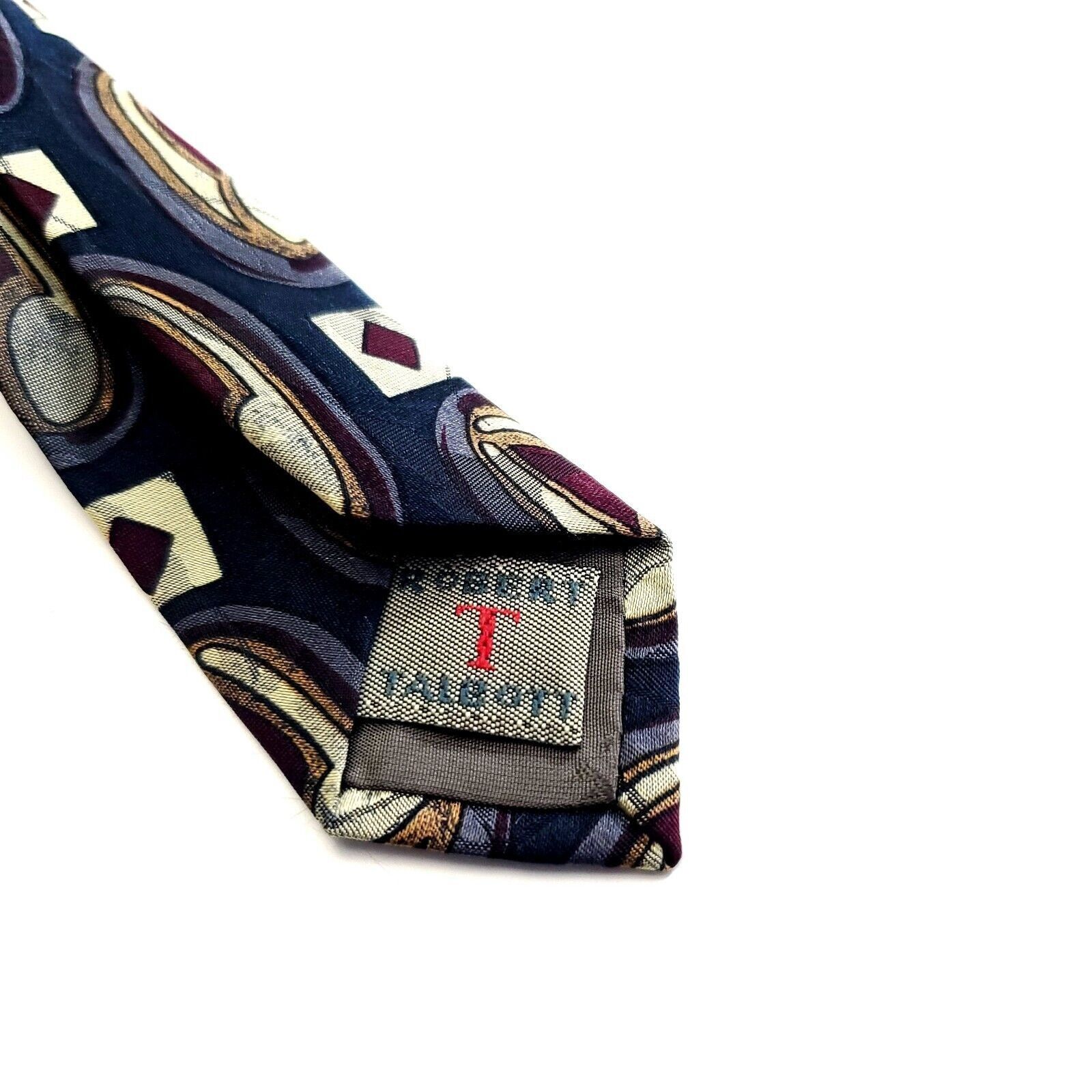 Robert Talbott Robert Talbott Studio Nordstrom Green Red Print Abstract Geo Size ONE SIZE - 4 Thumbnail