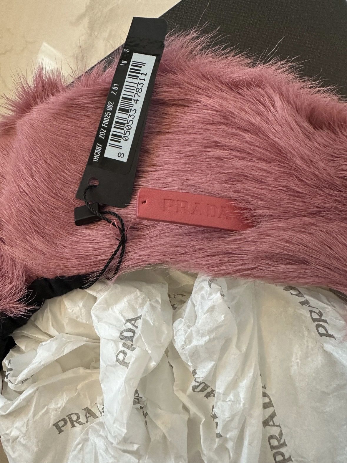Prada Prada fur hat Size ONE SIZE - 2 Thumbnail