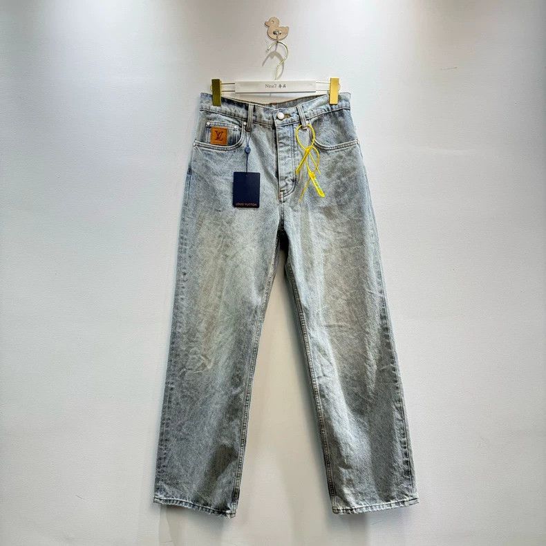 Louis Vuitton Louis Vuitton 25 Show Logo Jeans Size US 31 - 1 Thumbnail