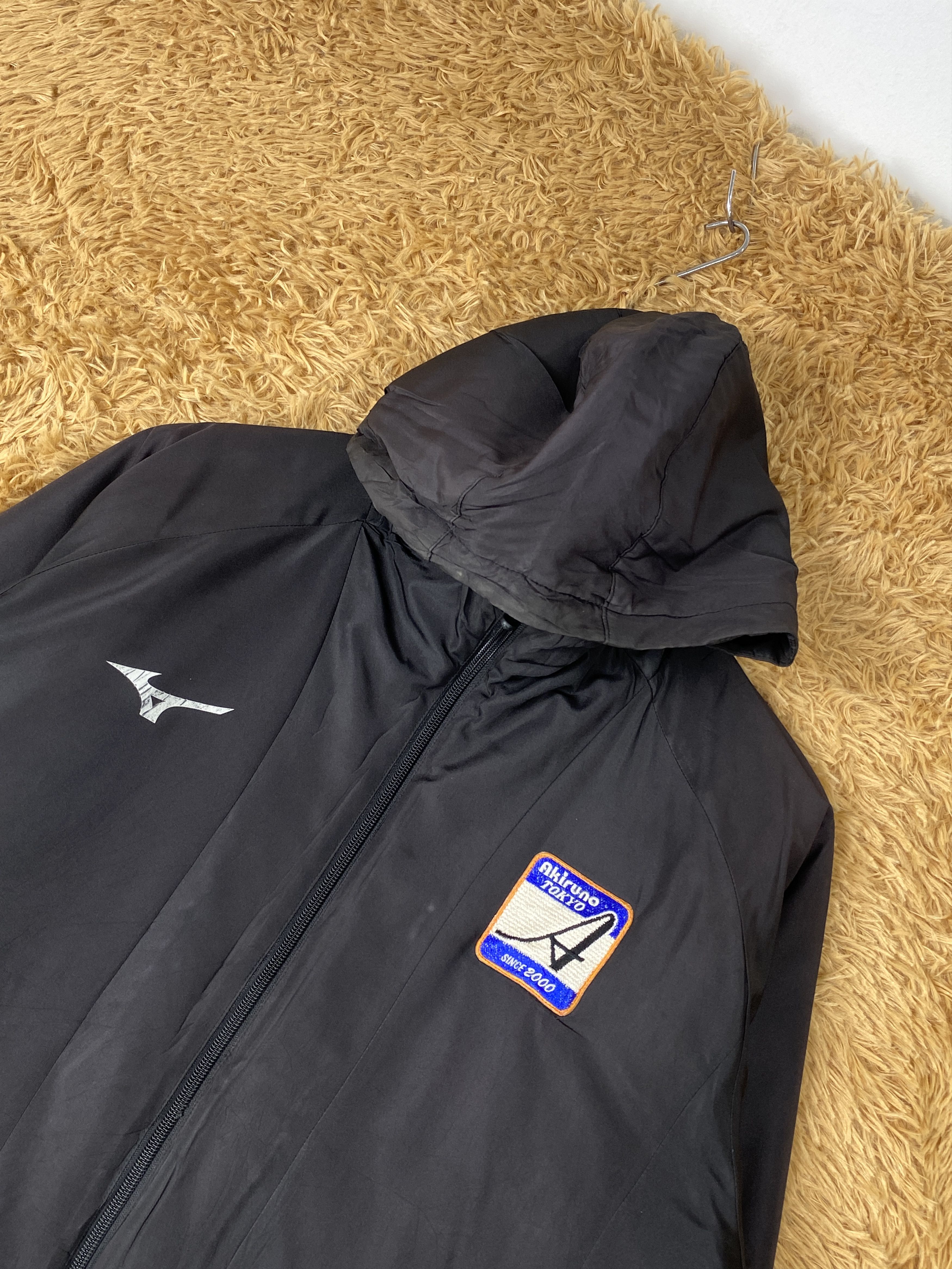 Mizuno Vintage Mizuno Hoodie Long Jacket J1893 Size US M / EU 48-50 / 2 - 2 Thumbnail