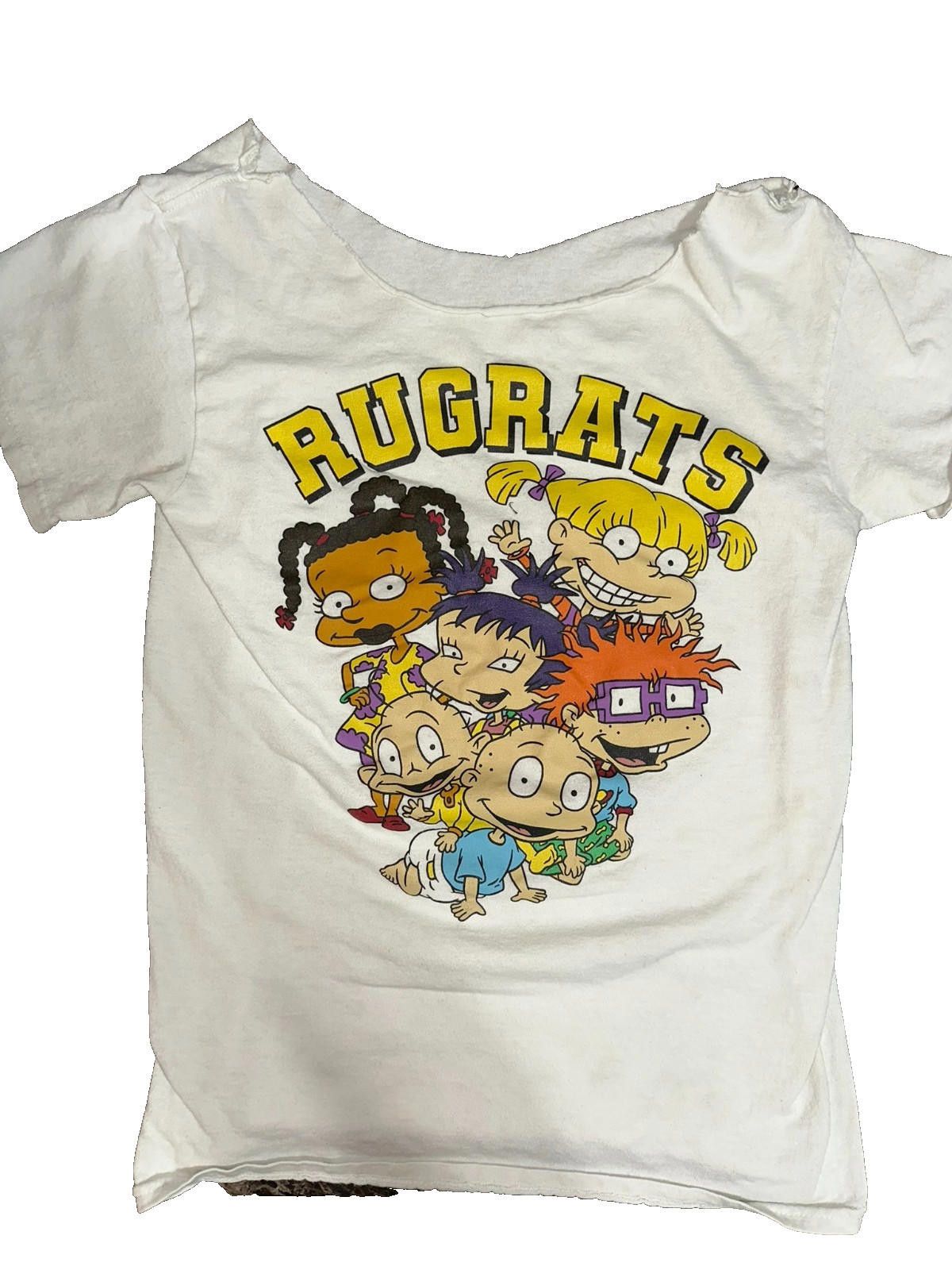 Nickelodeon Rugrats Cartoon T-Shirt 90s Nickelodeon Graphic Large Size L / US 10 / IT 46 - 1 Thumbnail