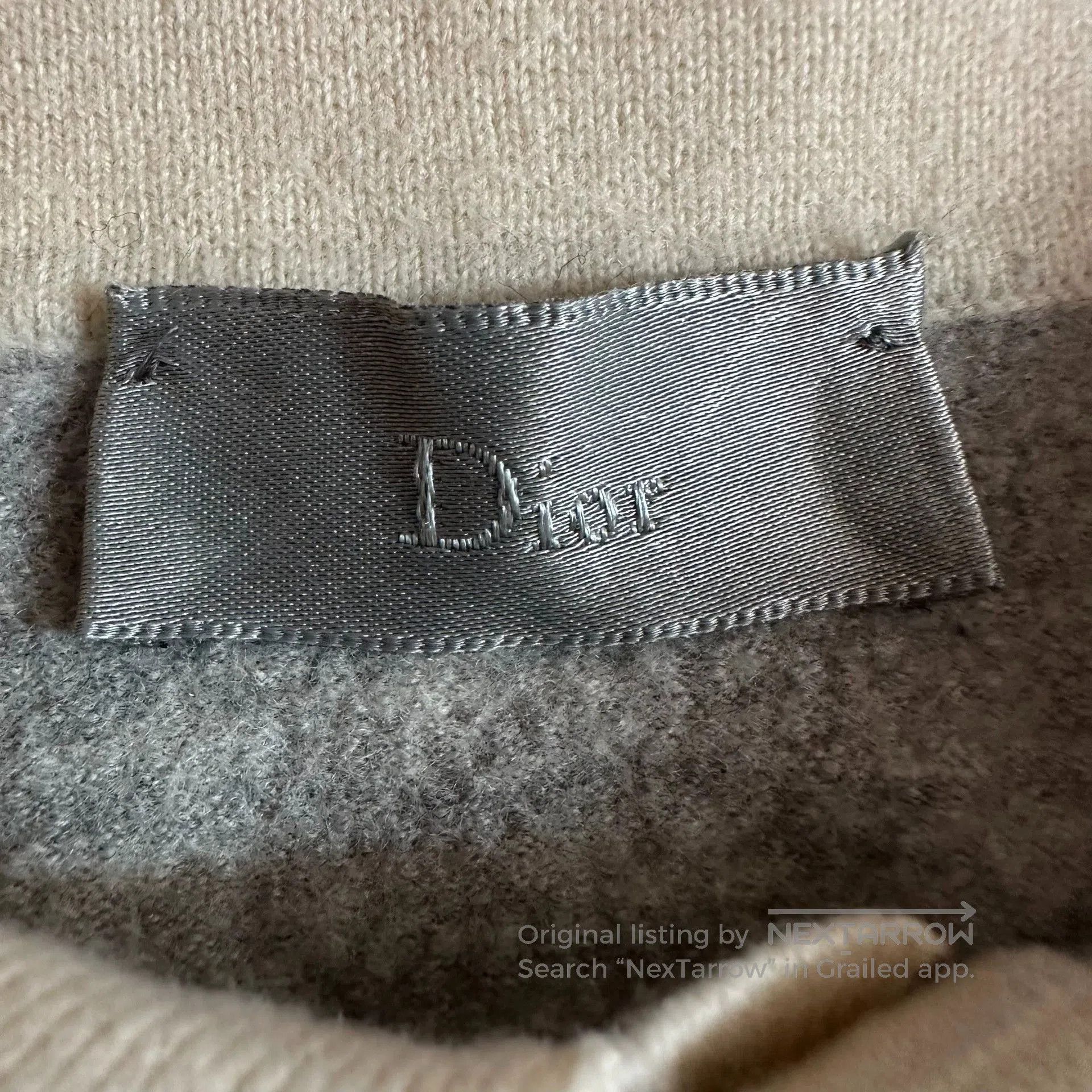 dior color-block wool short sleeve polo.