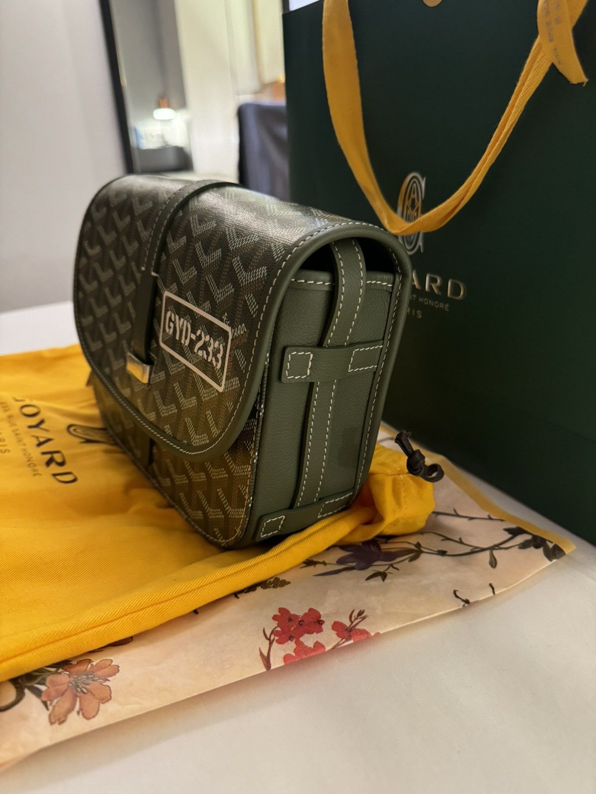 Goyard Belvedere PM Khaki/Army Green