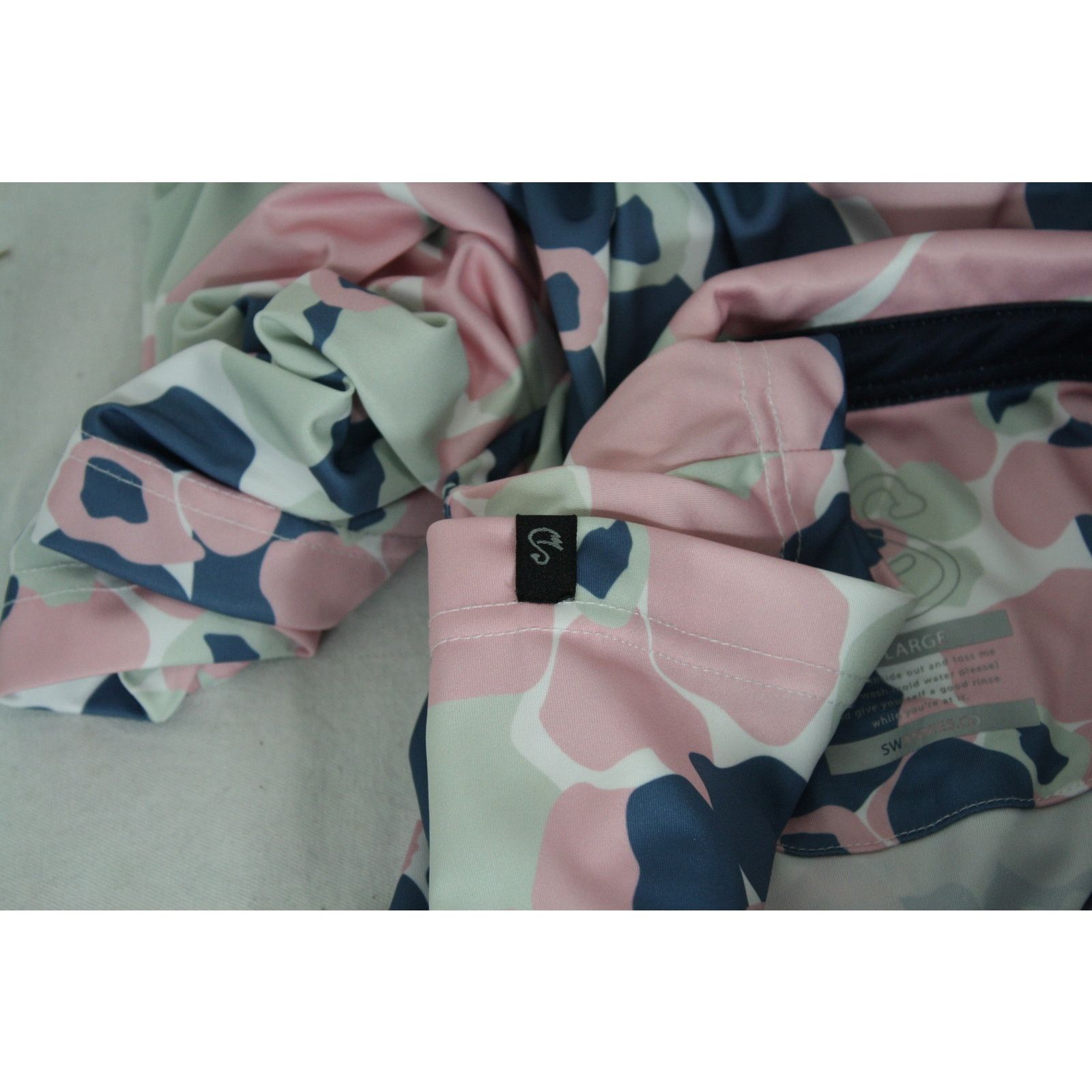 Golf le Fleur Swannies Golf Polo Shirt Performance Stretch Pink Blue Camo Size US XL / EU 56 / 4 - 6 Thumbnail
