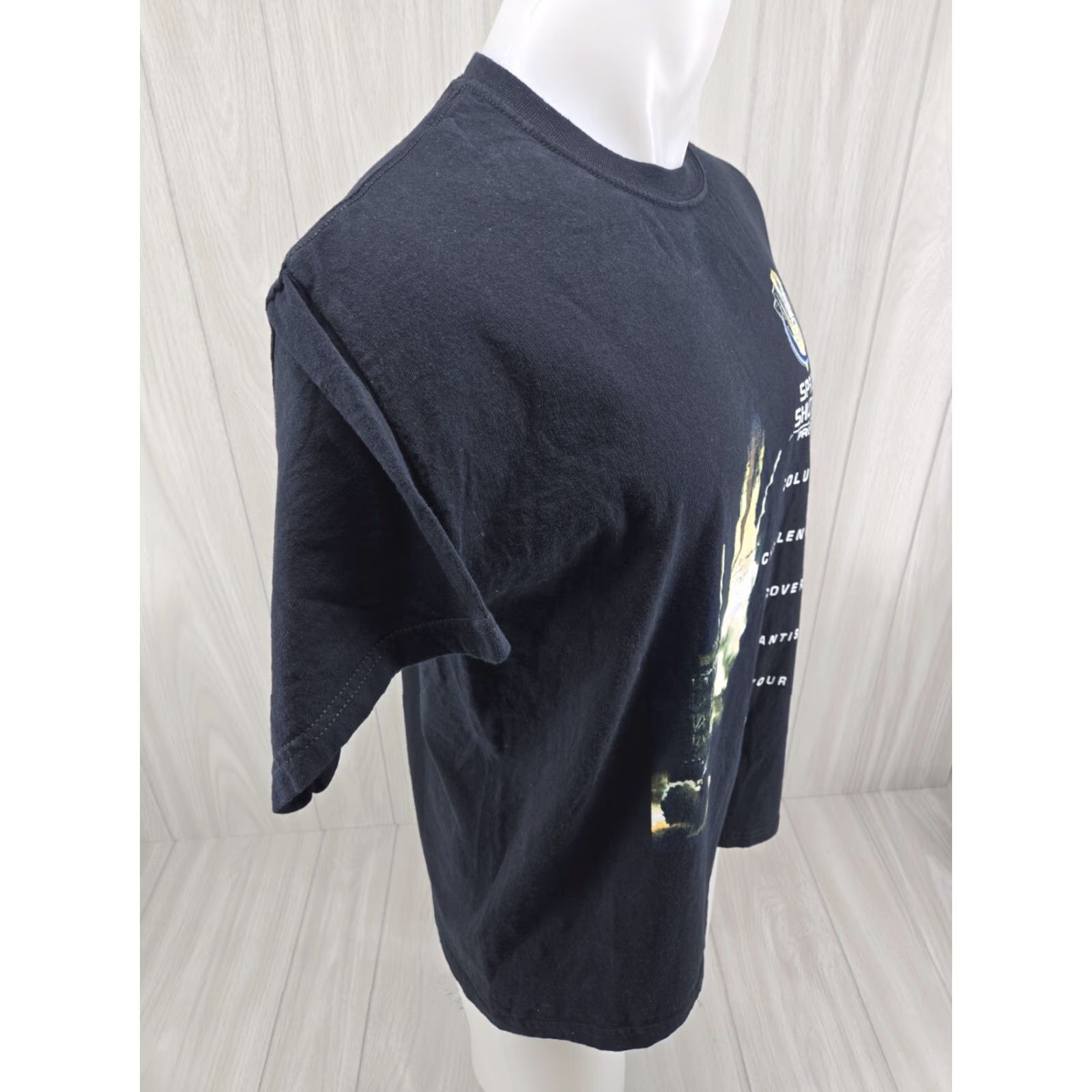 NASA NASA All Missions T Shirt Mens Large Black Size US L / EU 52-54 / 3 - 7 Thumbnail