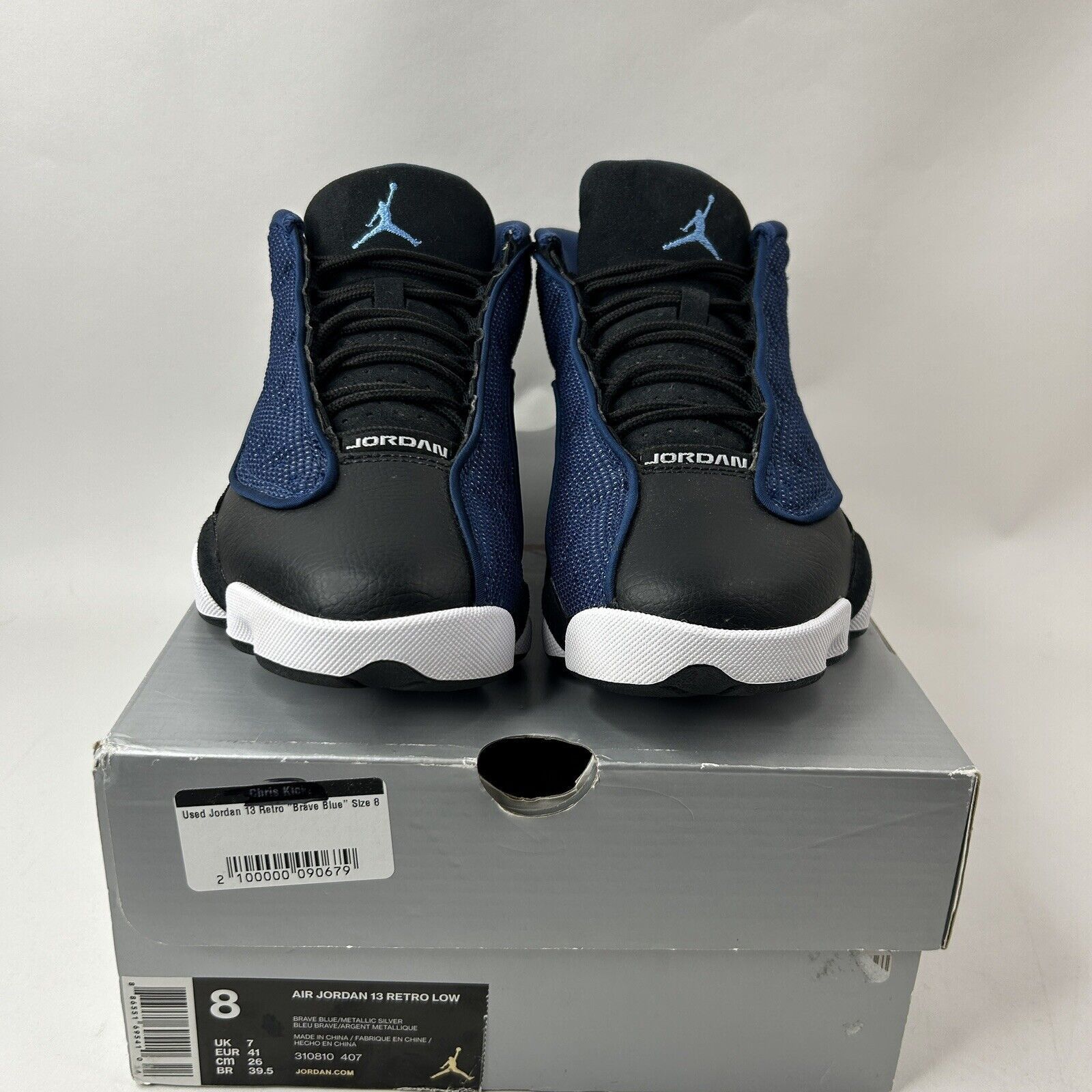 Nike Nike Air Jordan 13 Retro Low “Brave Blue” 2024 Size US 8 / EU 41 - 2 Thumbnail