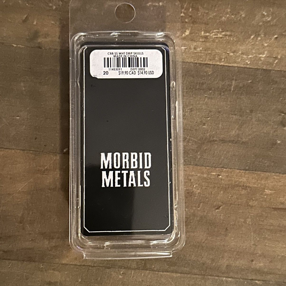 Other Morbid Metals 20g white skulls body jewelry Size ONE SIZE - 3 Thumbnail