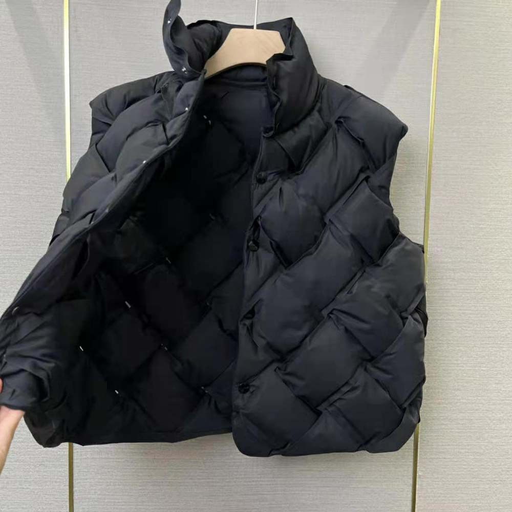 Bottega Veneta o1n1vont1224 Vest in Black Size L / US 10 / IT 46 - 4 Thumbnail