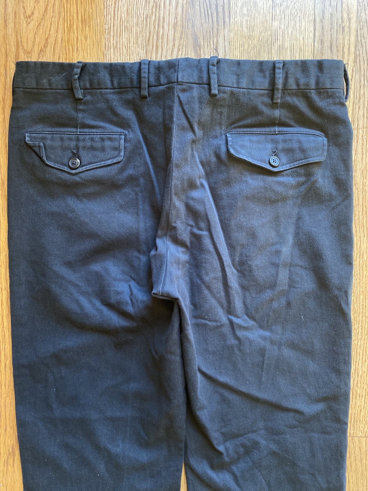 Prada Prada Vintage Chino Pants Black Sz 50 EU Size US 34 / EU 50 - 4 Thumbnail