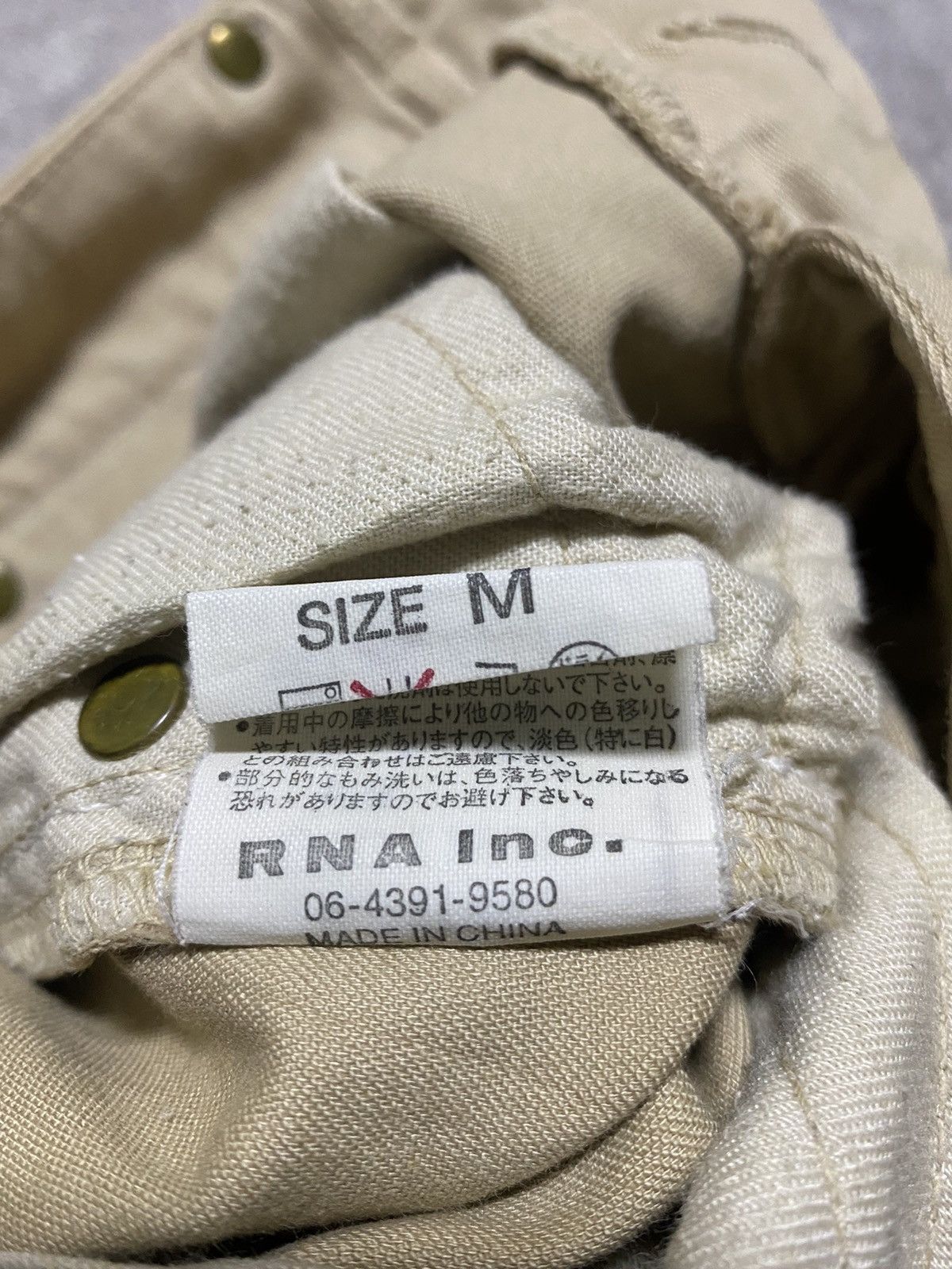 Japanese Brand RNA Inc Studded Pants Size 30" / US 8 / IT 44 - 6 Thumbnail