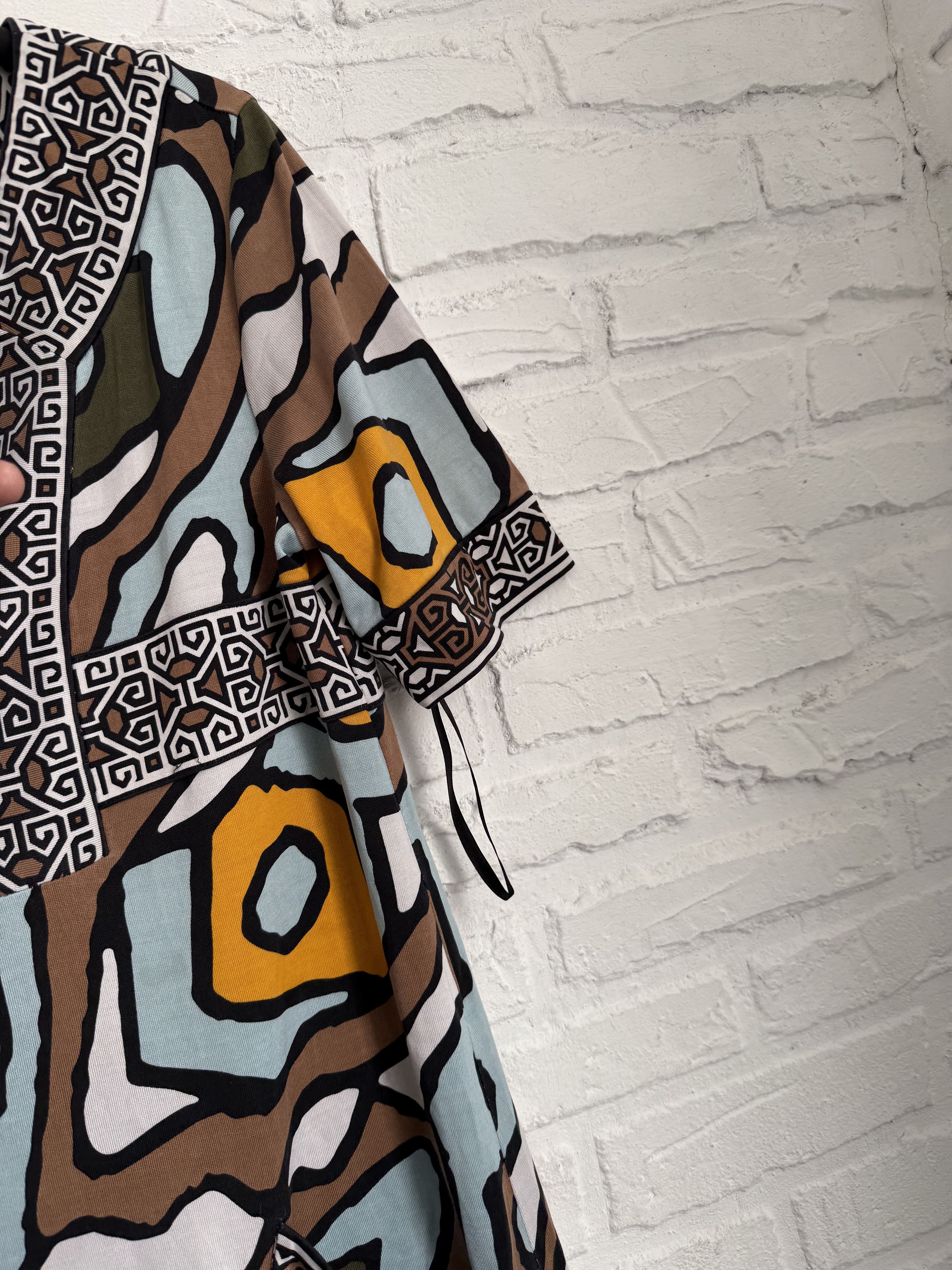Diane von Furstenberg Diane Von Furstenberg DVF Silk printed tunic mini dress Size S / US 4 / IT 40 - 5 Thumbnail