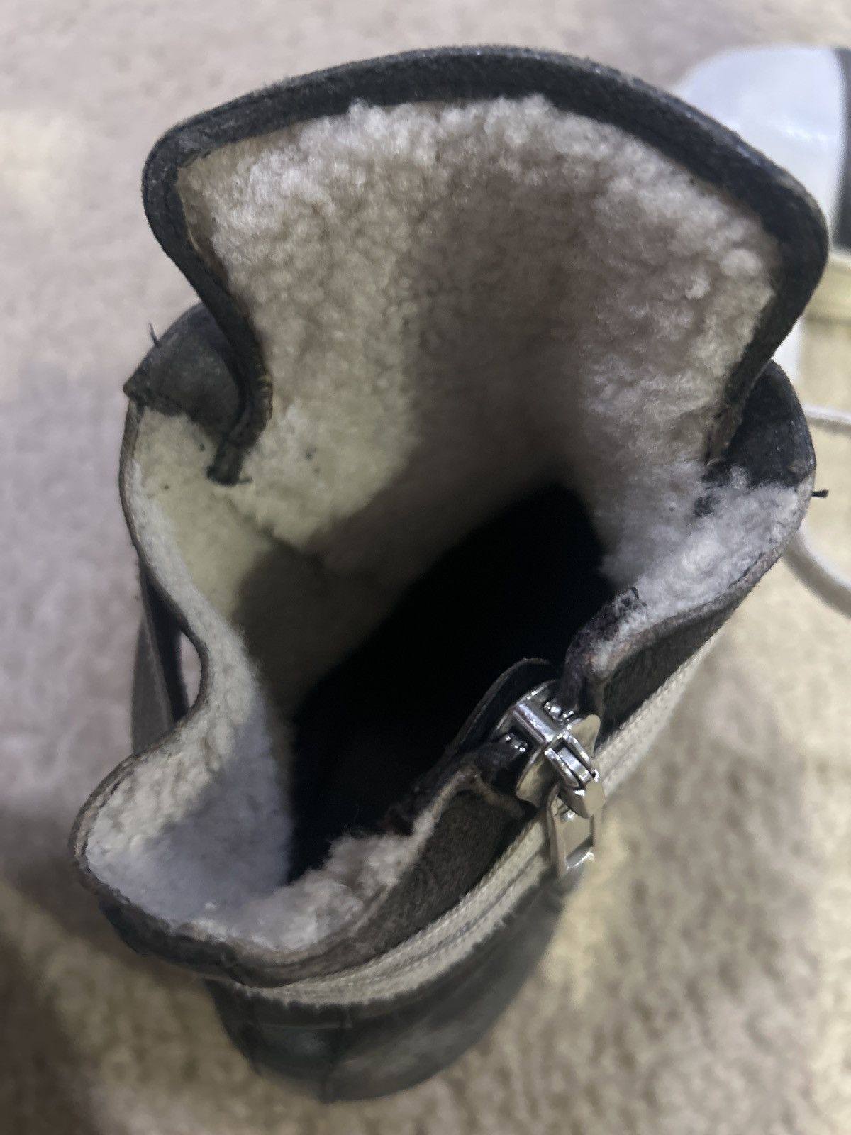 Rick Owens Rick Owen’s shearling Ramone Size US 8 / EU 41 - 3 Thumbnail