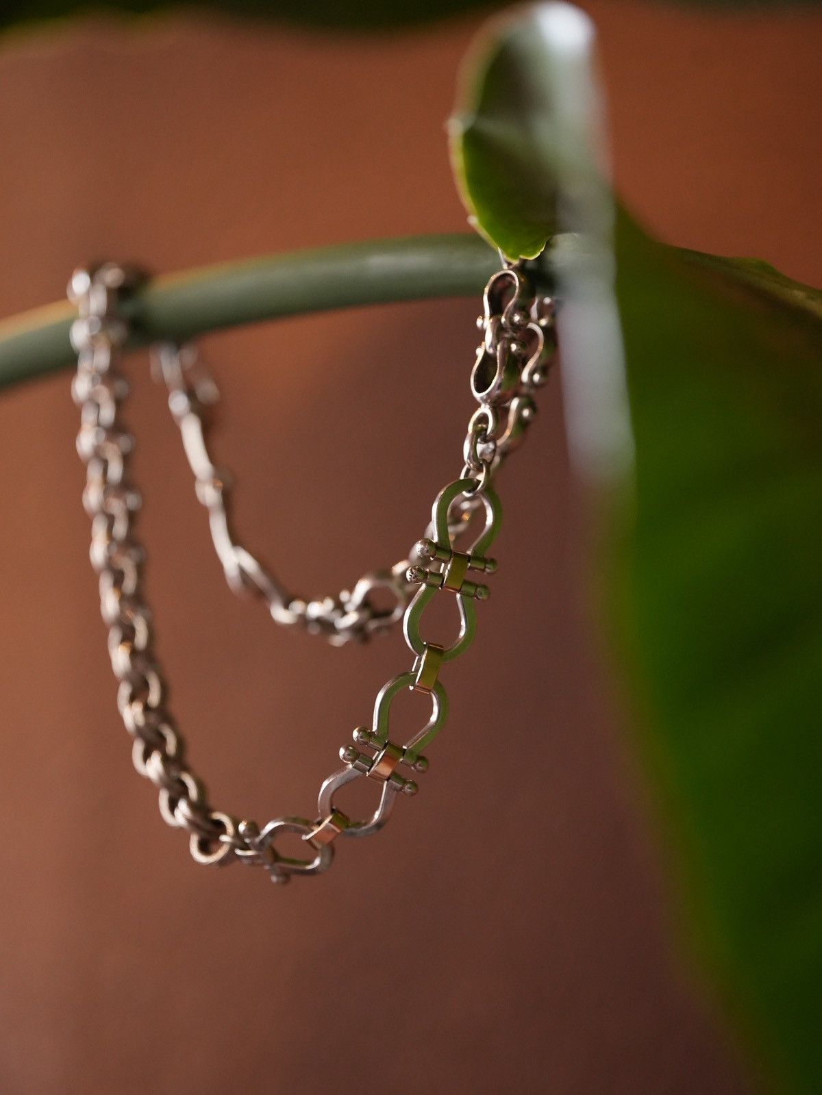 Japanese Brand Tsukuyomi –Reworked Vintage SV 18K Necklace by Machico Okano Size ONE SIZE - 1 Thumbnail