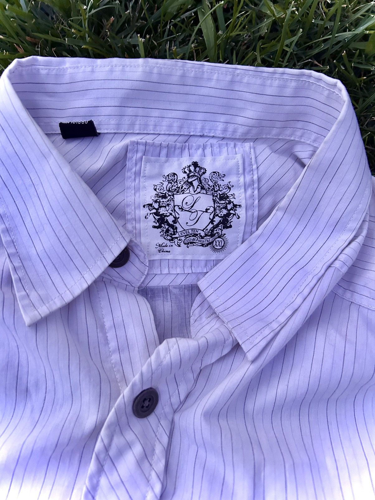 Other vintage y2k ornate button up white shirt Size US XXL / EU 58 / 5 - 4 Thumbnail