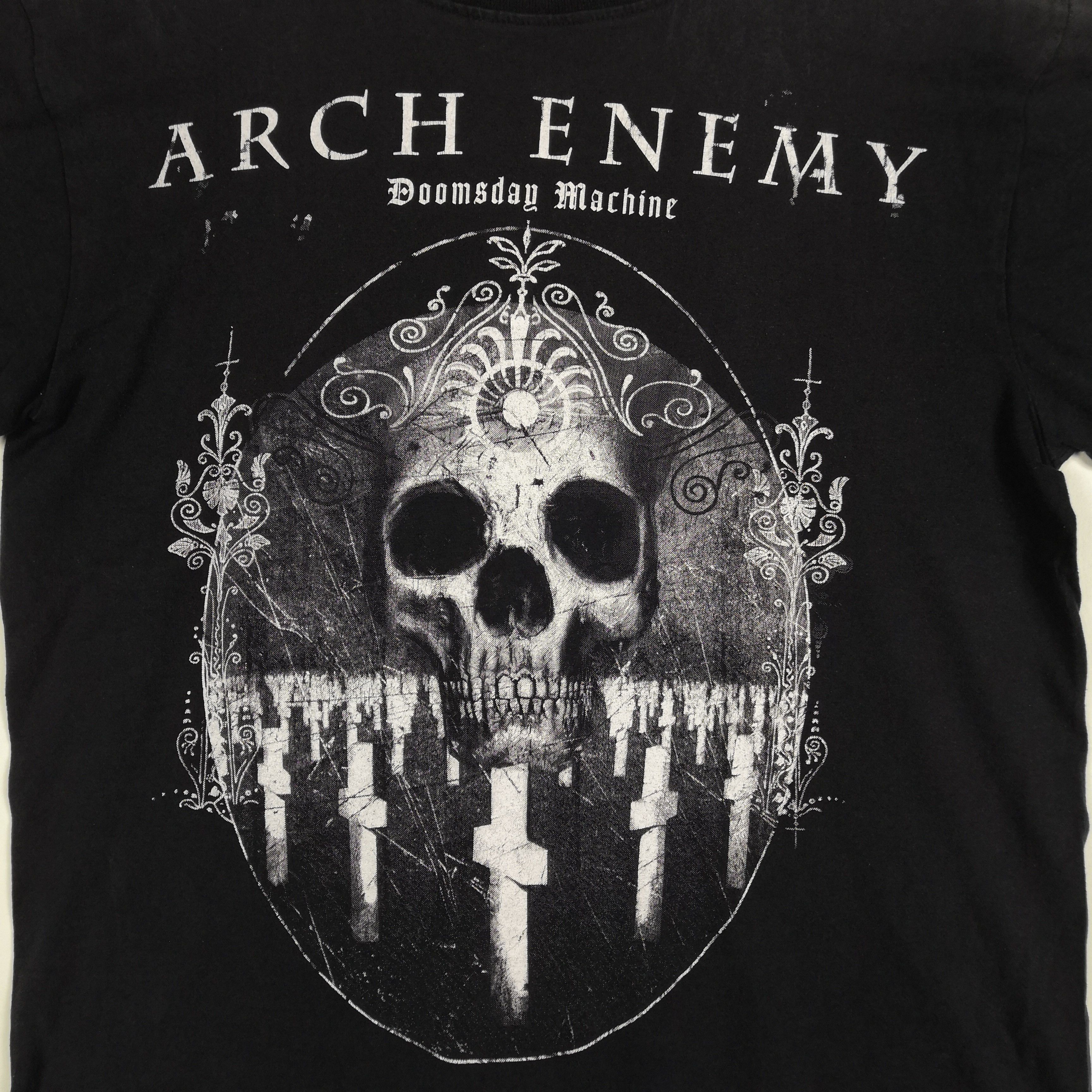 Band Tees Vintage Arch Enemy T-Shirt Melodic Death Metal Band Tee Size US M / EU 48-50 / 2 - 4 Thumbnail