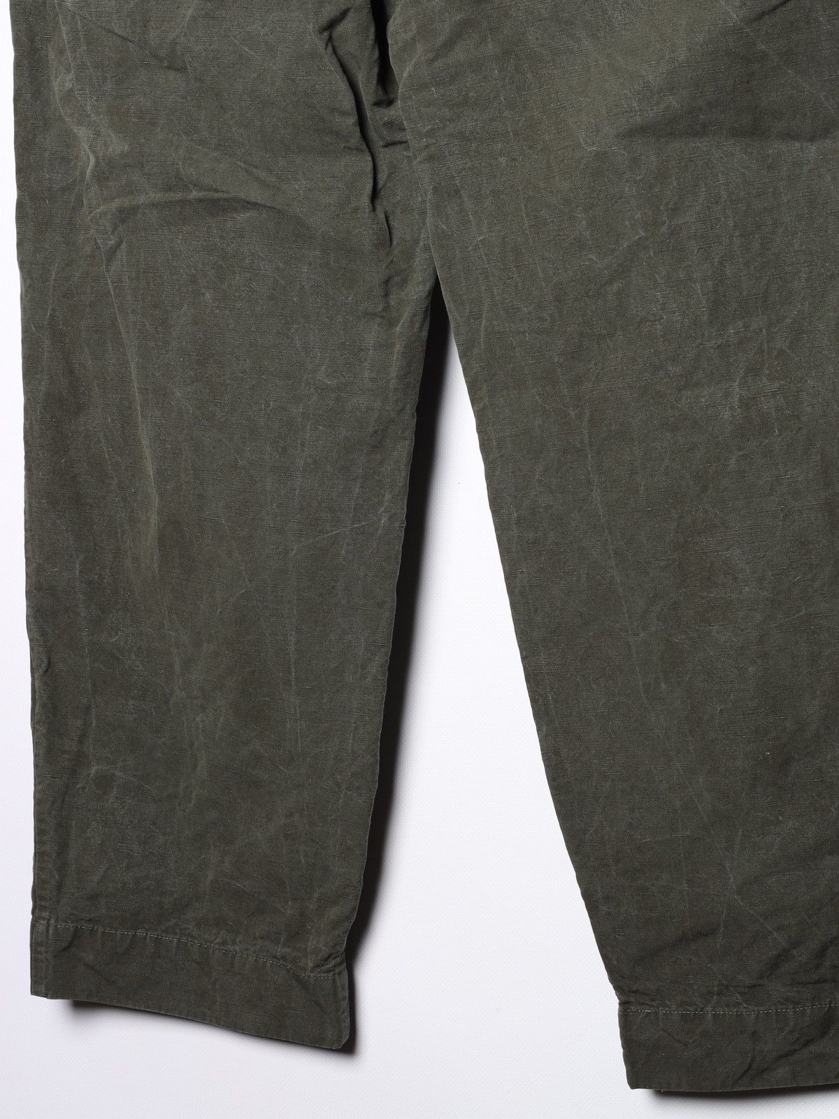 Casey Casey Casey Casey Bee Pants Washed Olive Khaki Trousers Pantalon Size 27" / US 4 / IT 40 - 17 Thumbnail