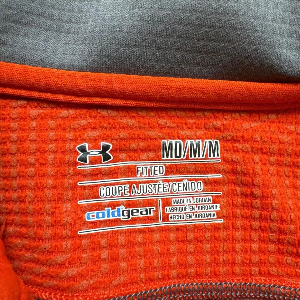 Under Armour Under Armour Coldgear Fitted cycling zip pullover Size US M / EU 48-50 / 2 - 3 Thumbnail