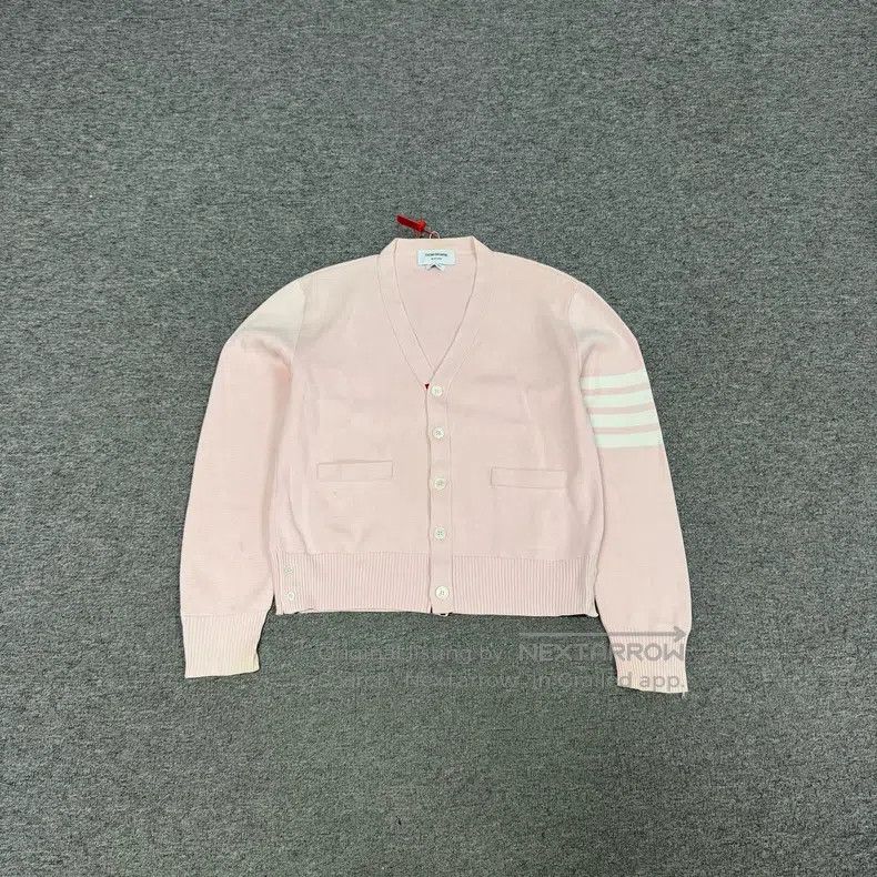 Thom Browne Thom Browne Classic Four Stripe Knit Cardigan Size US XS / EU 42 / 0 - 1 Thumbnail
