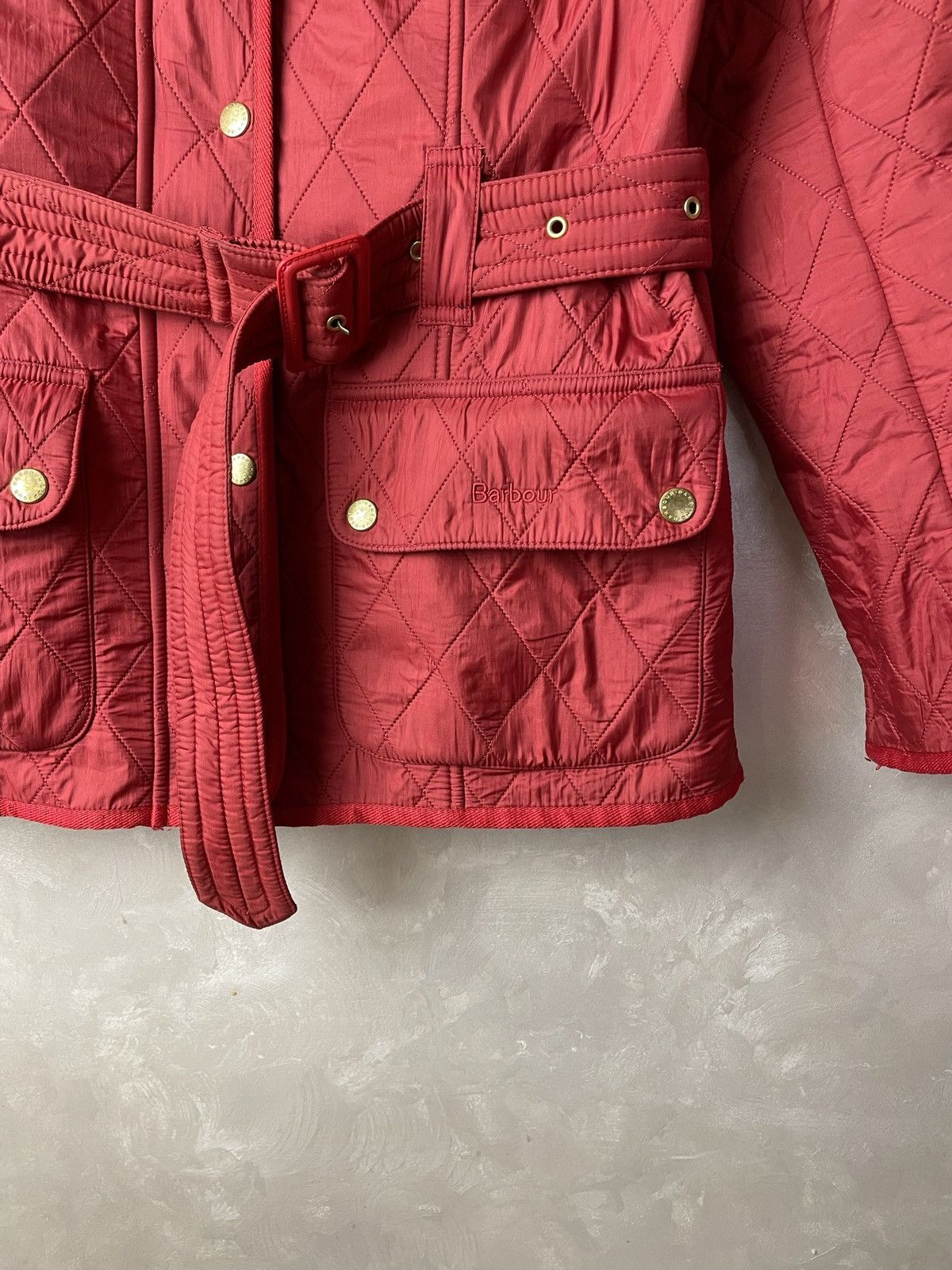Barbour Barbour International Womens Quilted Jacket Size UK 12 Size M / US 6-8 / IT 42-44 - 4 Thumbnail