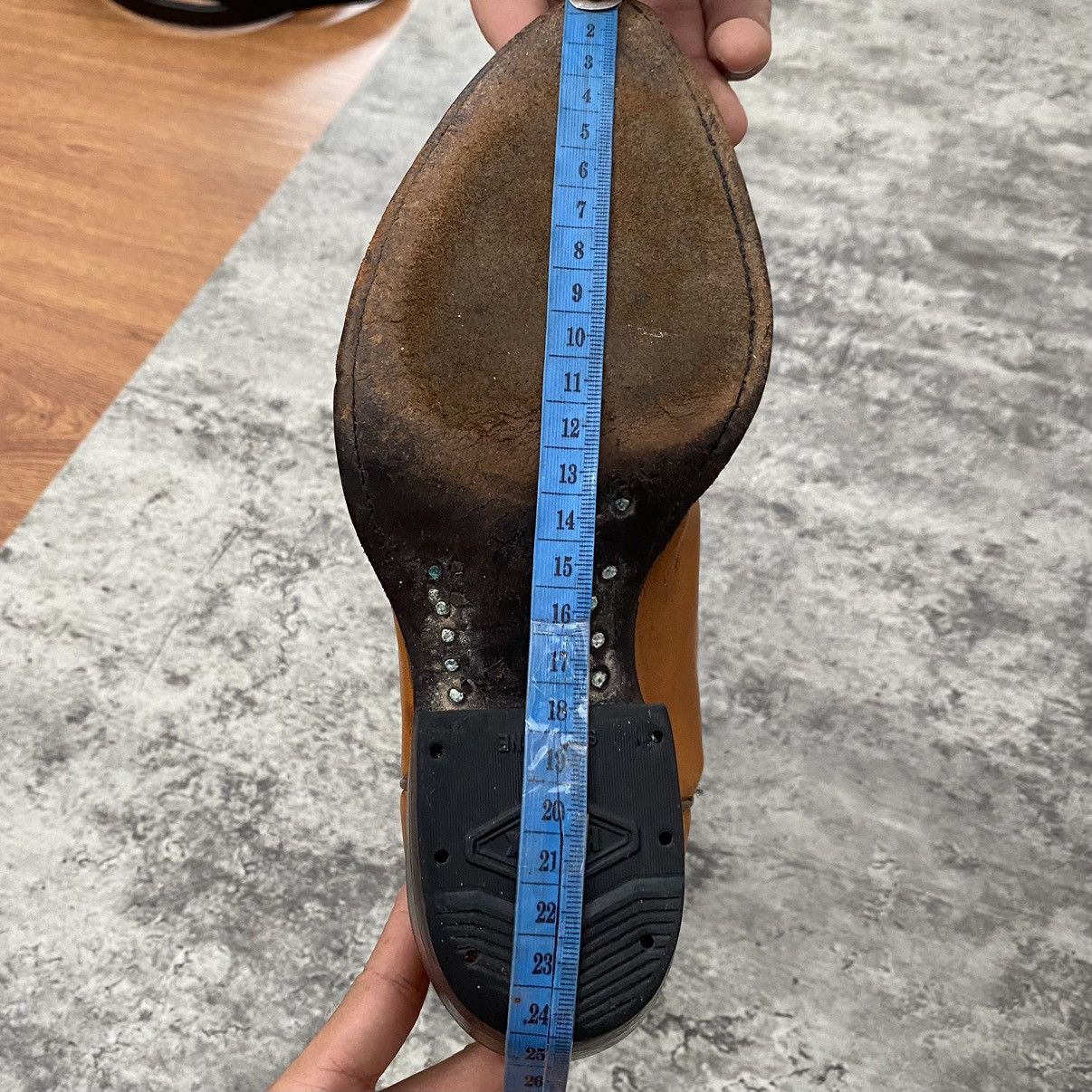 Tony Lama × Vintage Vintage Tony Lama cowboy leather boots Size US 6 / IT 36 - 7 Thumbnail