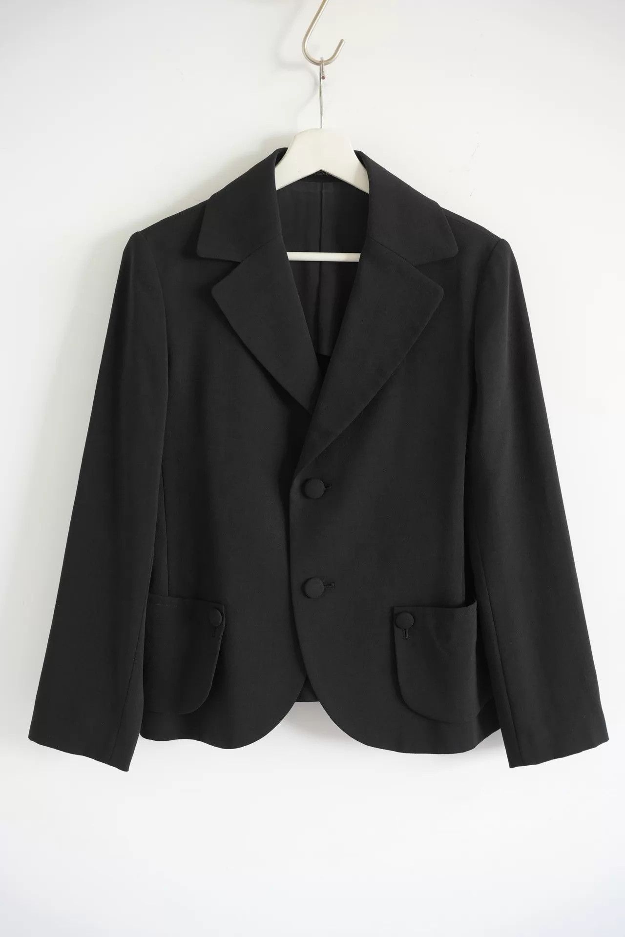 Yohji Yamamoto Yohji Yamamoto 05SS Noir Wool Blazer Bag Buttons 1 Size US S / EU 44-46 / 1 - 1 Thumbnail