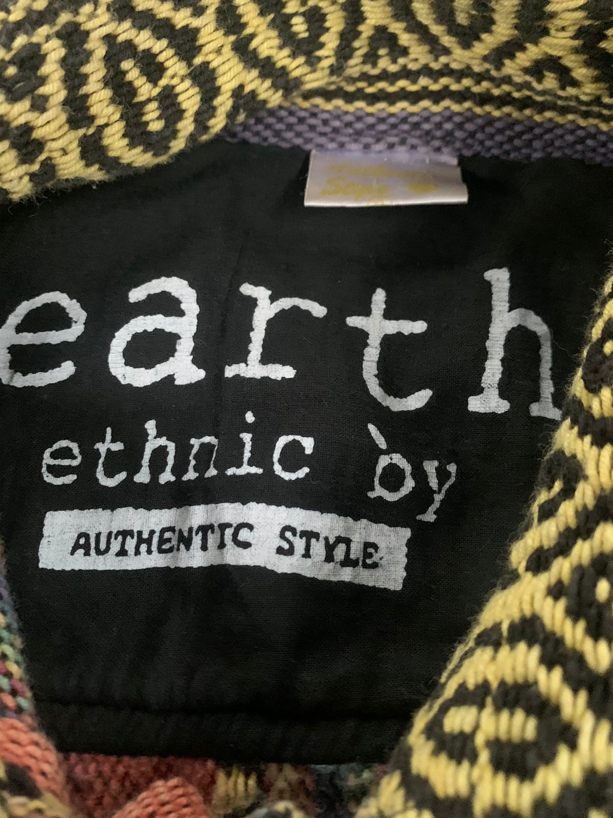 Vintage 90s Crazy Ethnic Multicolour Jacket Size US XL / EU 56 / 4 - 4 Thumbnail