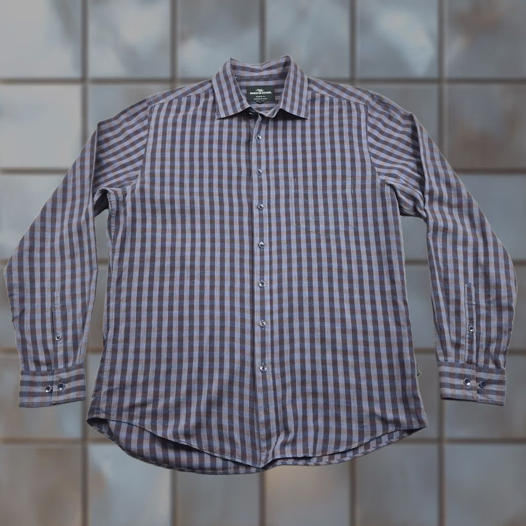 Rodd & Gunn Rodd & Gunn Button Up Shirt Mens Large Check Long Sleeve Casual Preppy Size US L / EU 52-54 / 3 - 1 Thumbnail