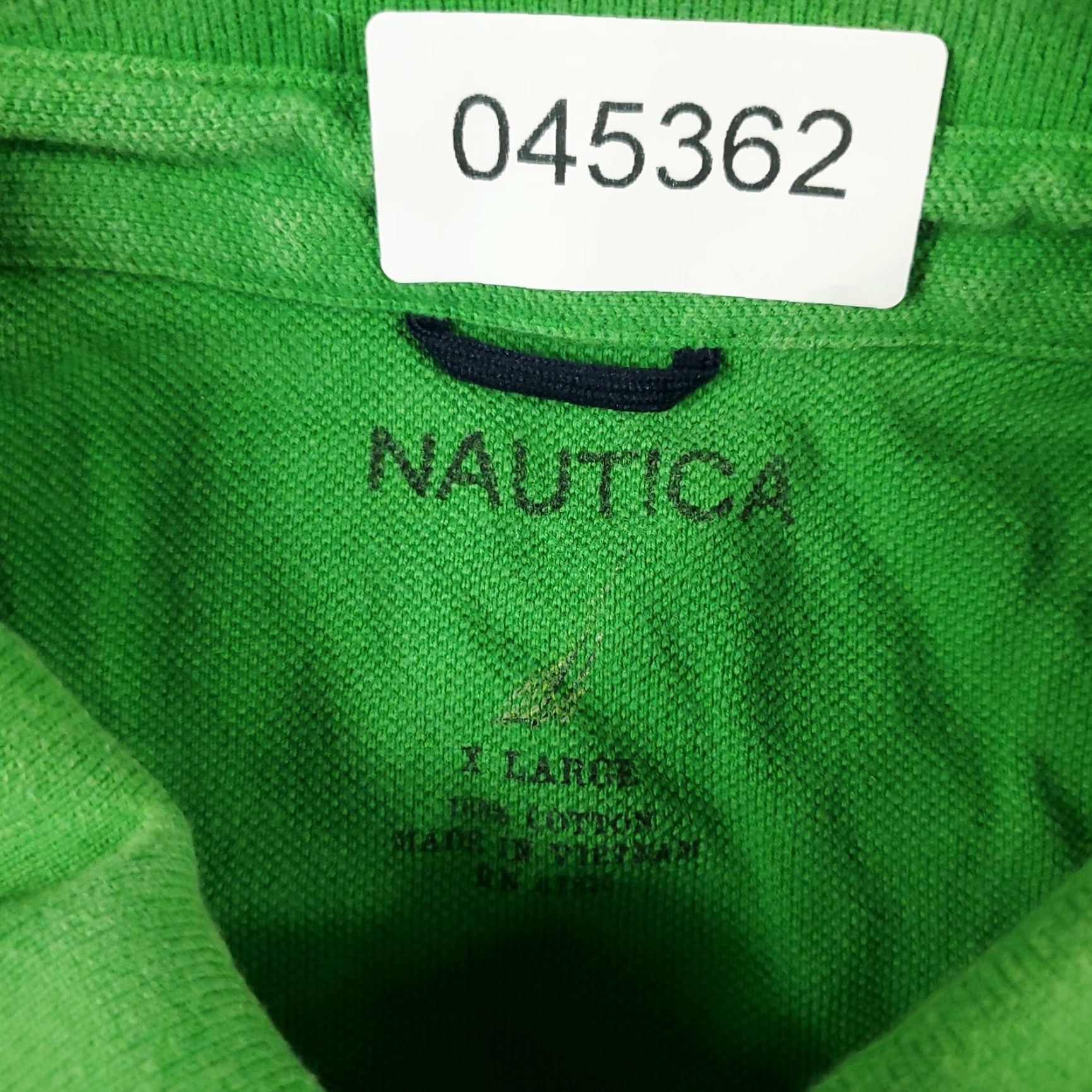 Nautica Nautica Polo Shirt Mens XL Green Striped Casual Short Sleeve Activewear Size US XL / EU 56 / 4 - 6 Thumbnail