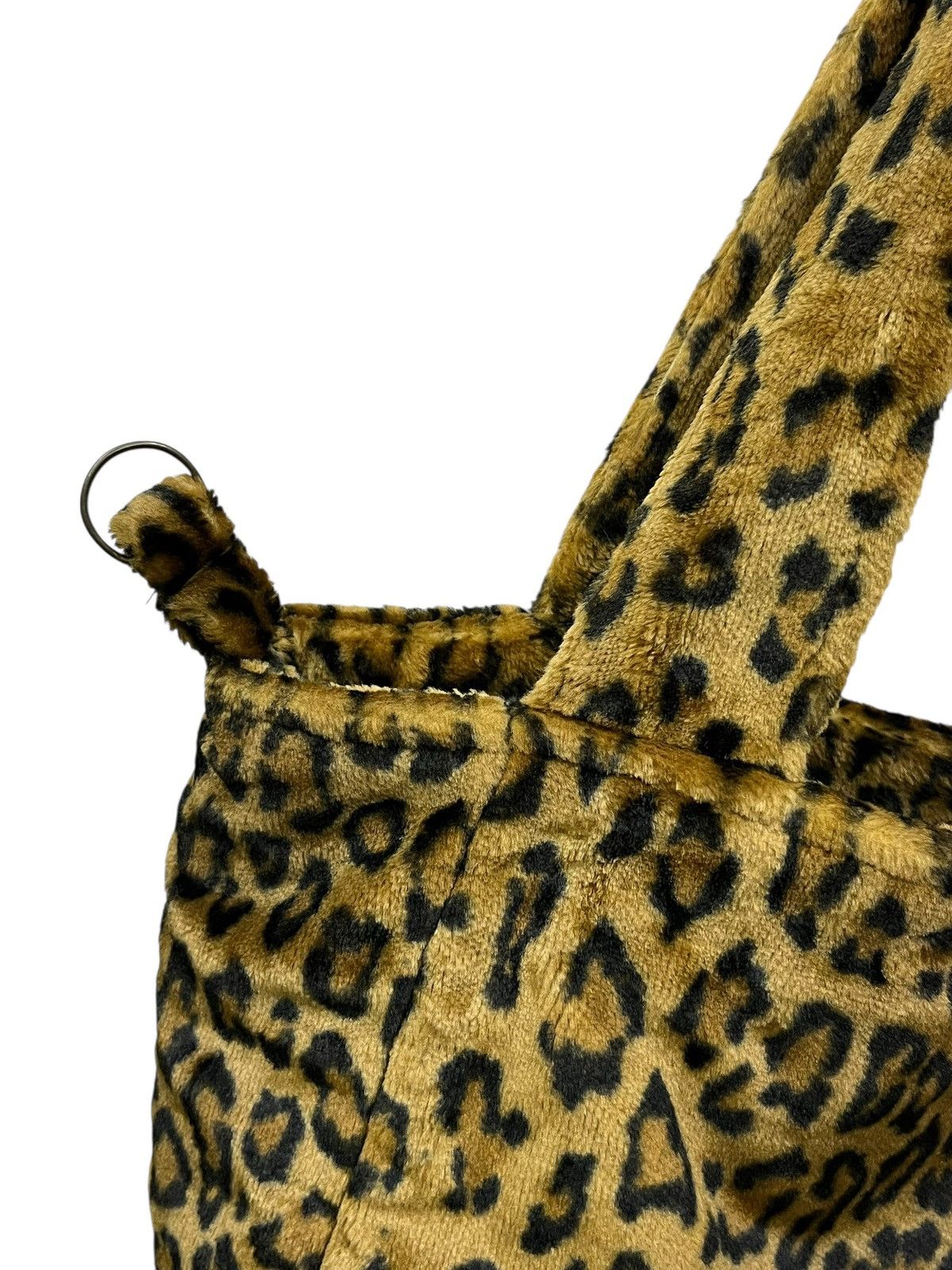 Vintage La Maison de la Fausse Fourrure Leopard Faux Fur Tote Bag Size ONE SIZE - 9 Thumbnail