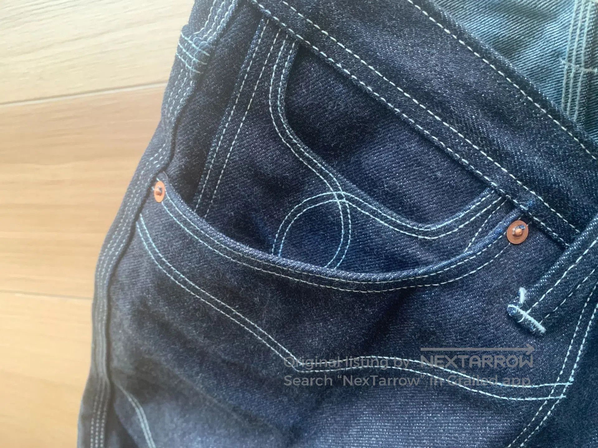 Other Viapiana Slim Straight Selvedge Cargo Pants. Size US 35 - 7 Thumbnail